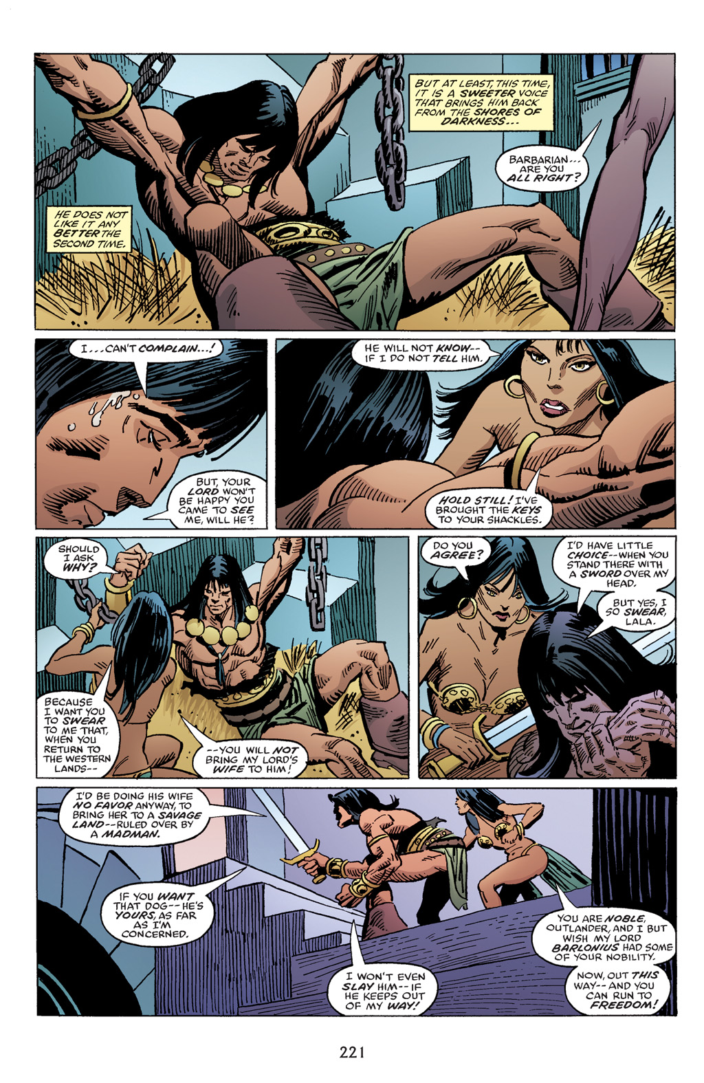 Read online The Chronicles of Conan comic -  Issue # TPB 17 (Part 2) - 120