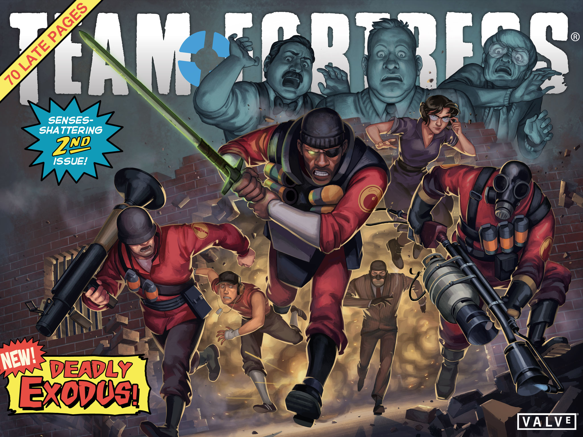 Read online Team Fortress 2 comic -  Issue #2 - 1