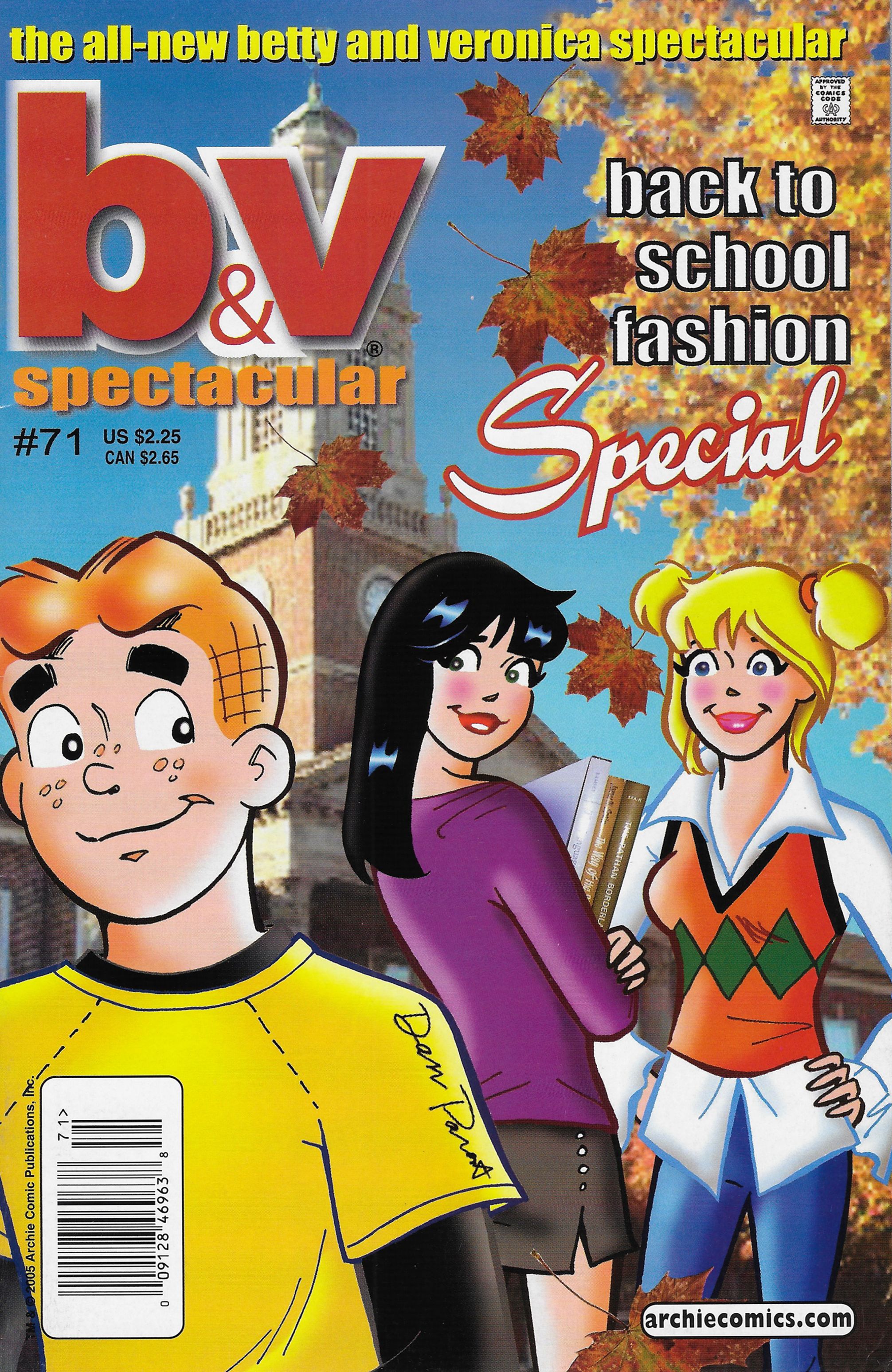 Read online Betty & Veronica Spectacular comic -  Issue #71 - 1