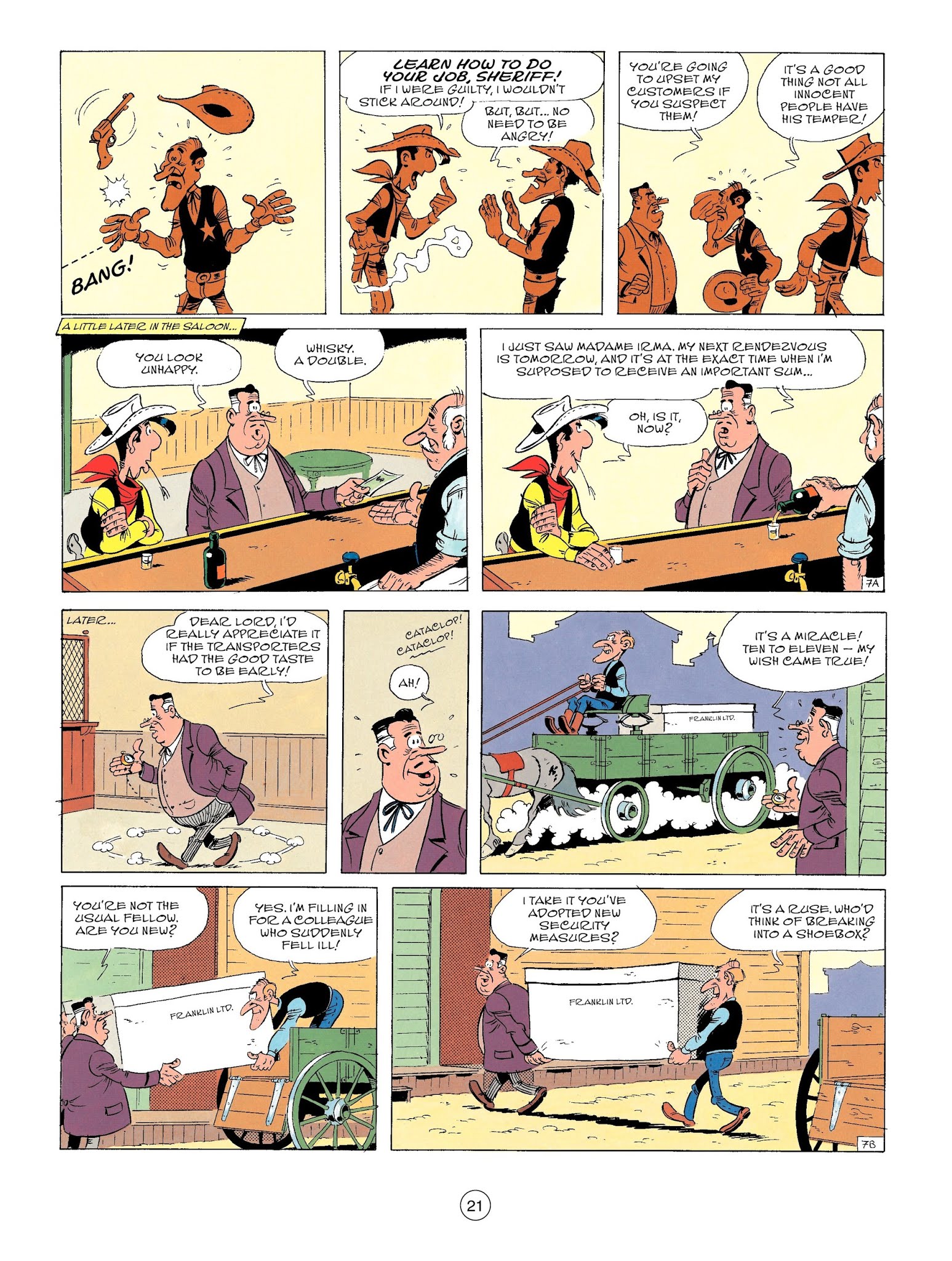 Read online A Lucky Luke Adventure comic -  Issue #62 - 23