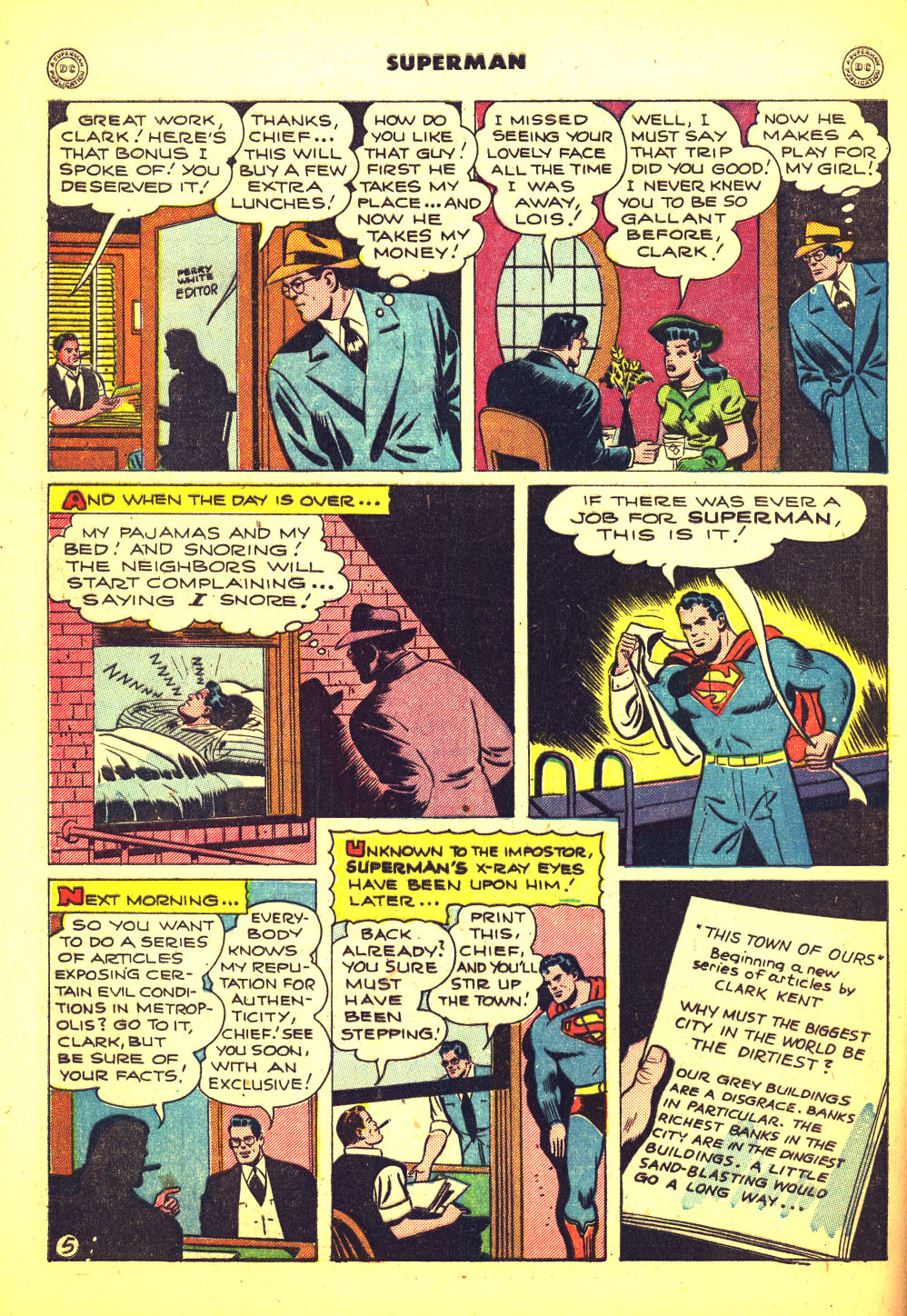 Read online Superman (1939) comic -  Issue #36 - 42