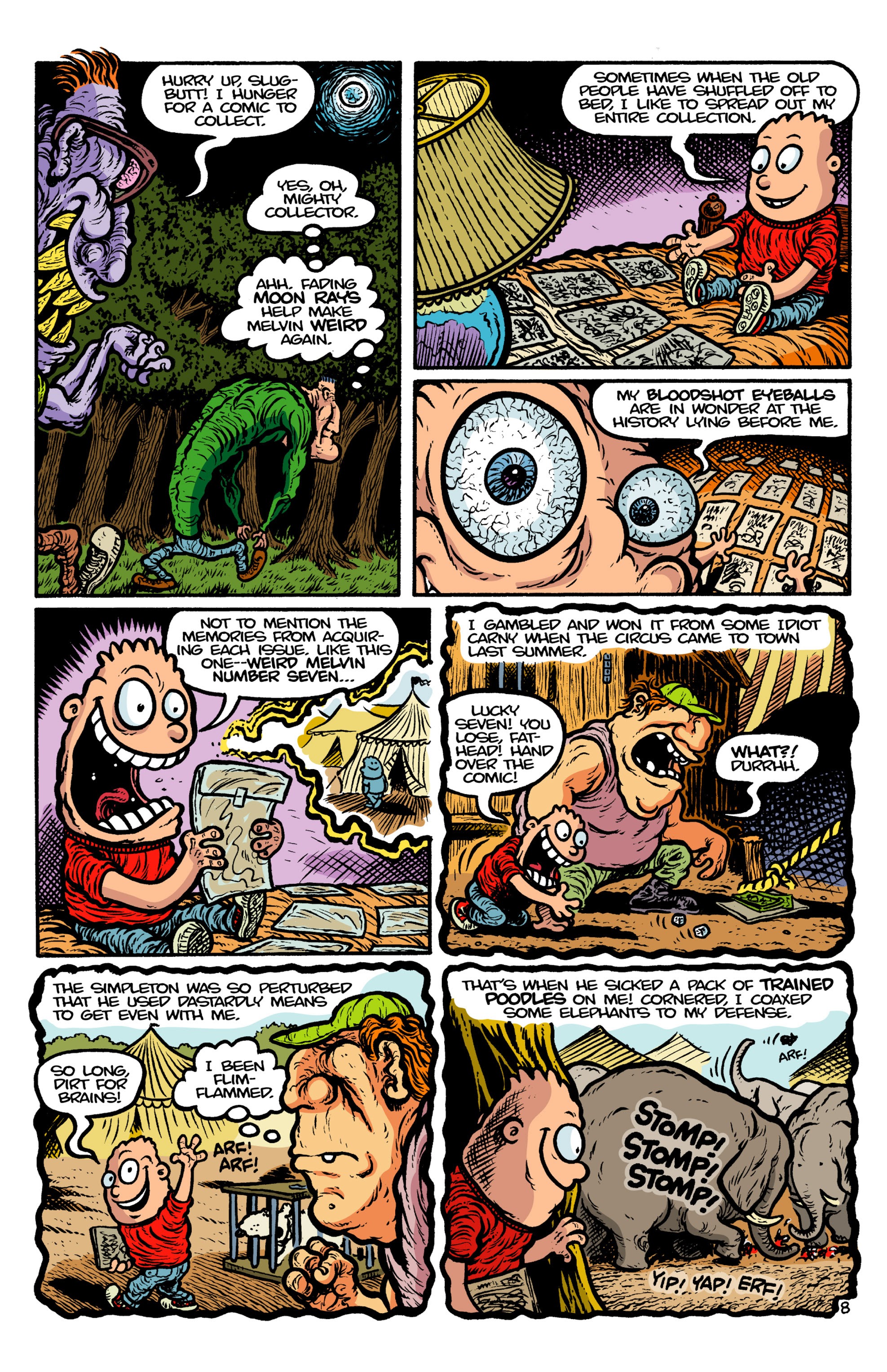 Read online Weird Melvin comic -  Issue #2 - 10