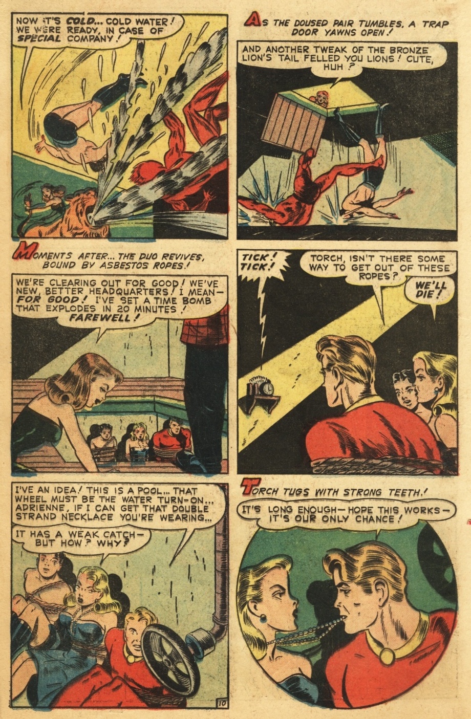 Read online The Human Torch (1940) comic -  Issue #29 - 12