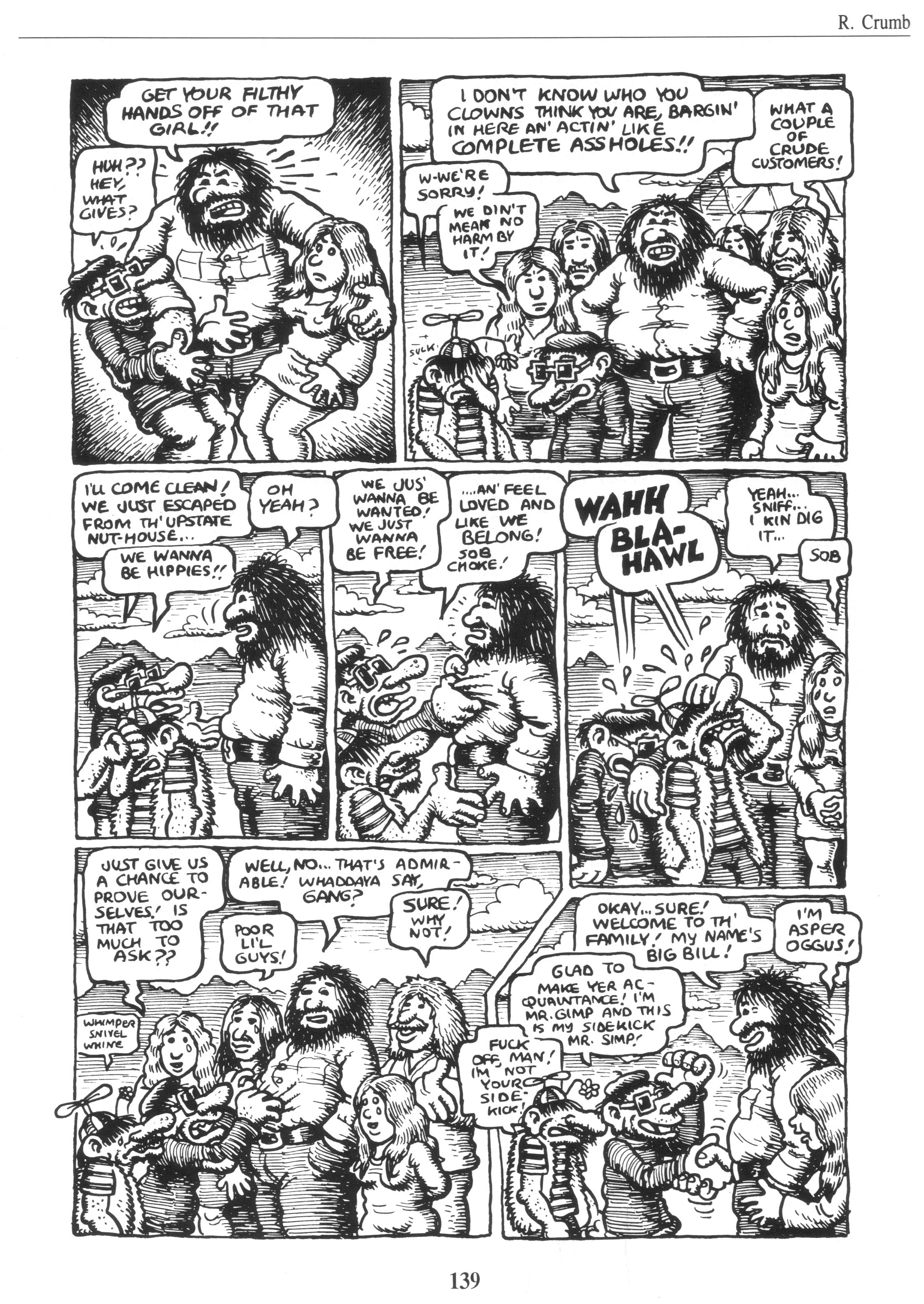 Read online The Complete Crumb Comics comic -  Issue # TPB 6 - 149