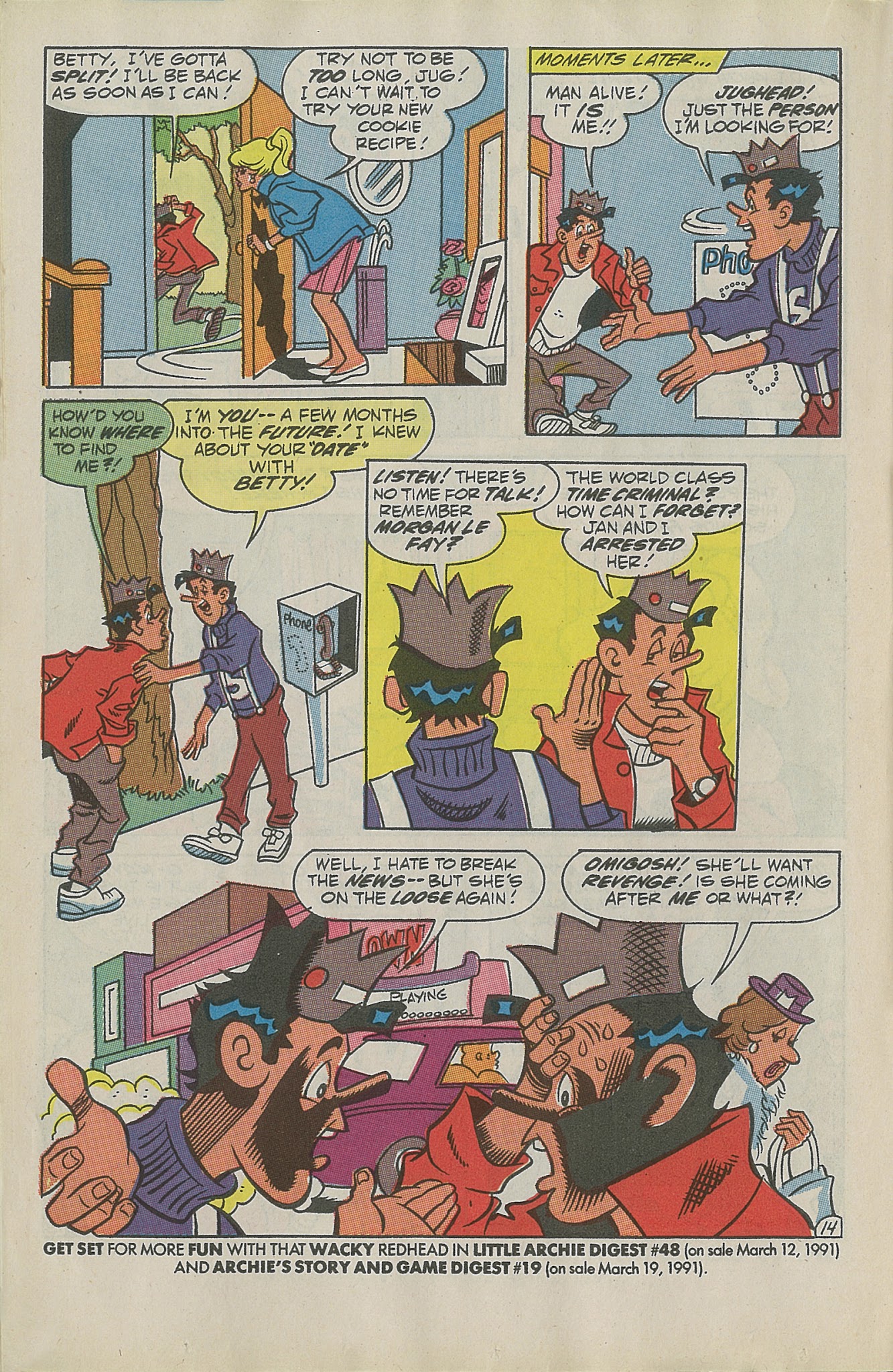 Read online Jughead's Time Police comic -  Issue #6 - 22