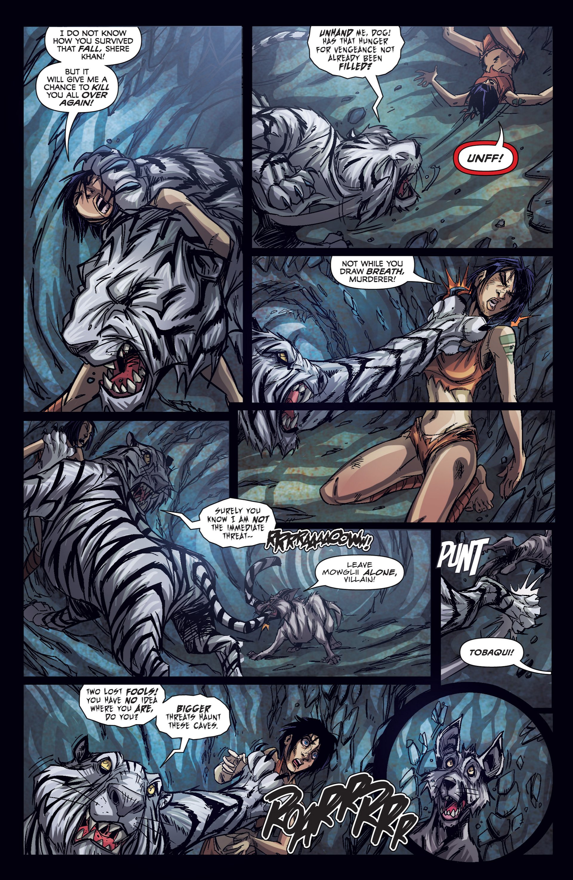 Read online Grimm Fairy Tales presents The Jungle Book: Last of the Species comic -  Issue #4 - 12