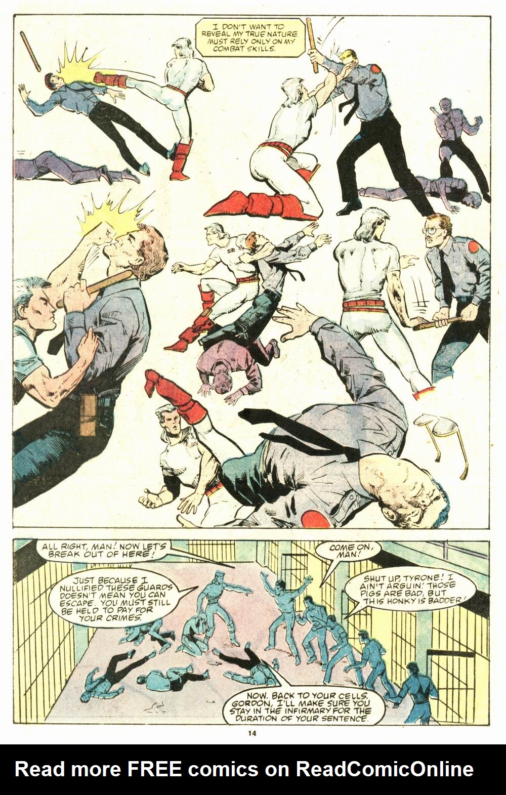 Read online Justice (1986) comic -  Issue #8 - 15