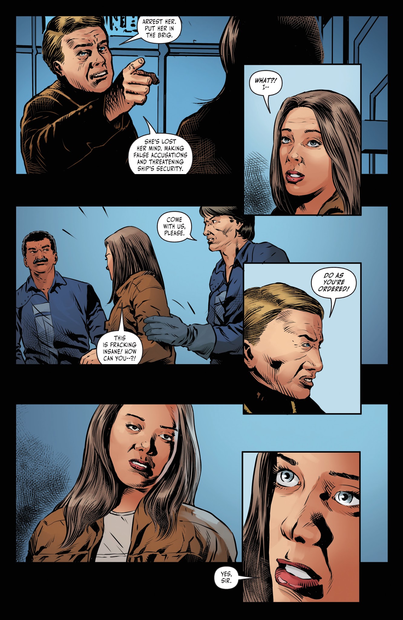 Read online Battlestar Galactica BSG vs. BSG comic -  Issue #4 - 23
