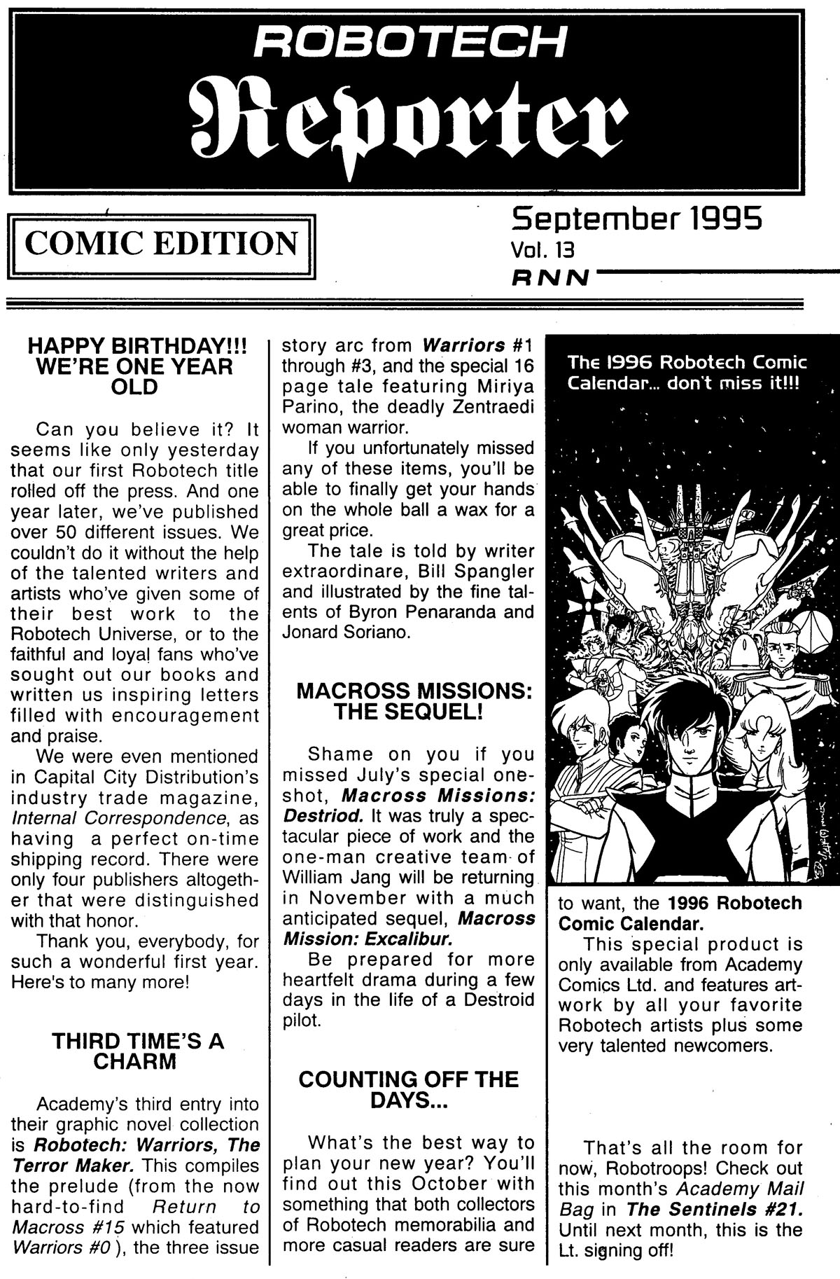 Read online Robotech MechAngel comic -  Issue #0 - 34