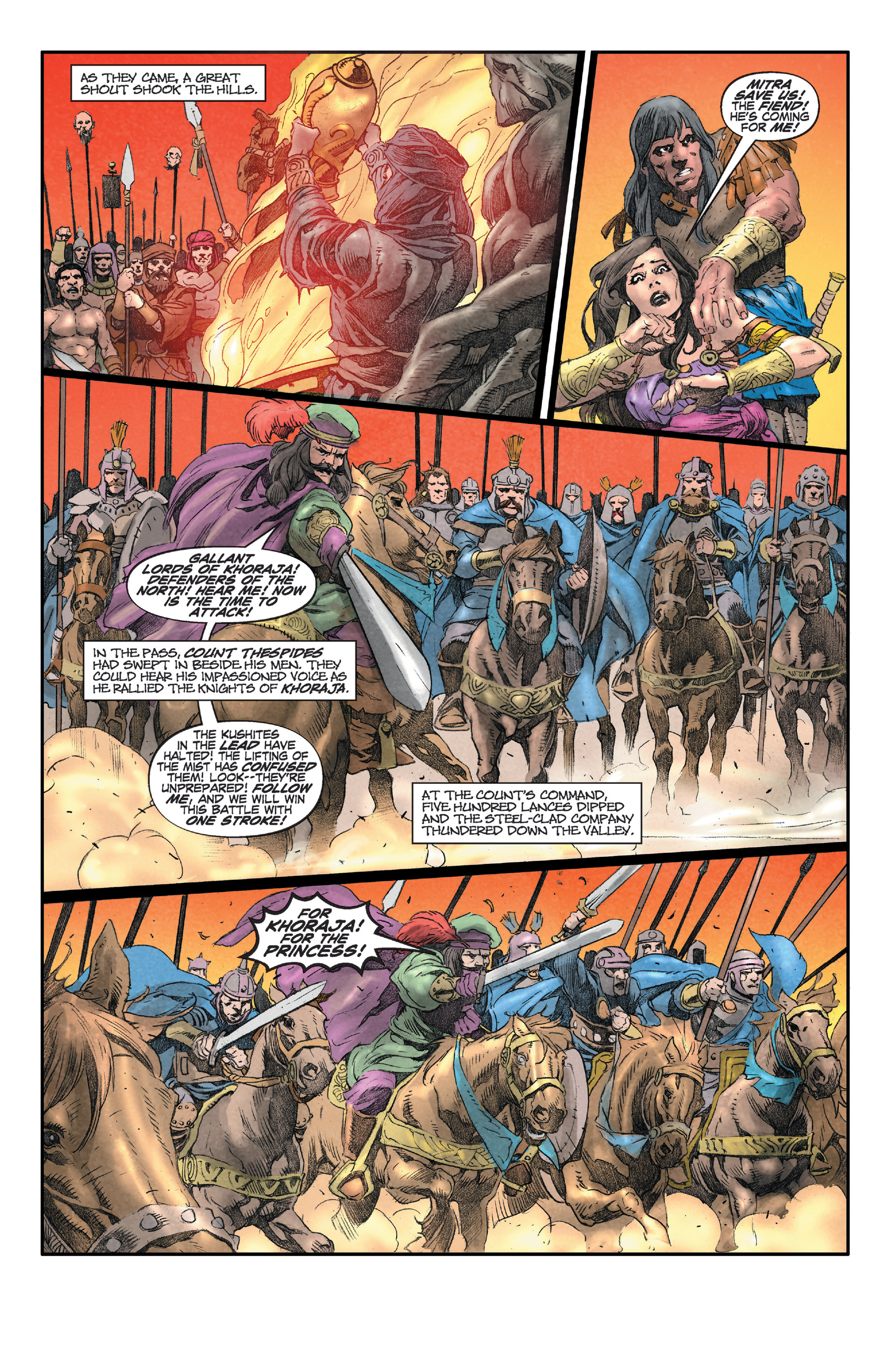 Read online Conan Chronicles Epic Collection comic -  Issue # TPB The Battle of Shamla Pass (Part 2) - 8