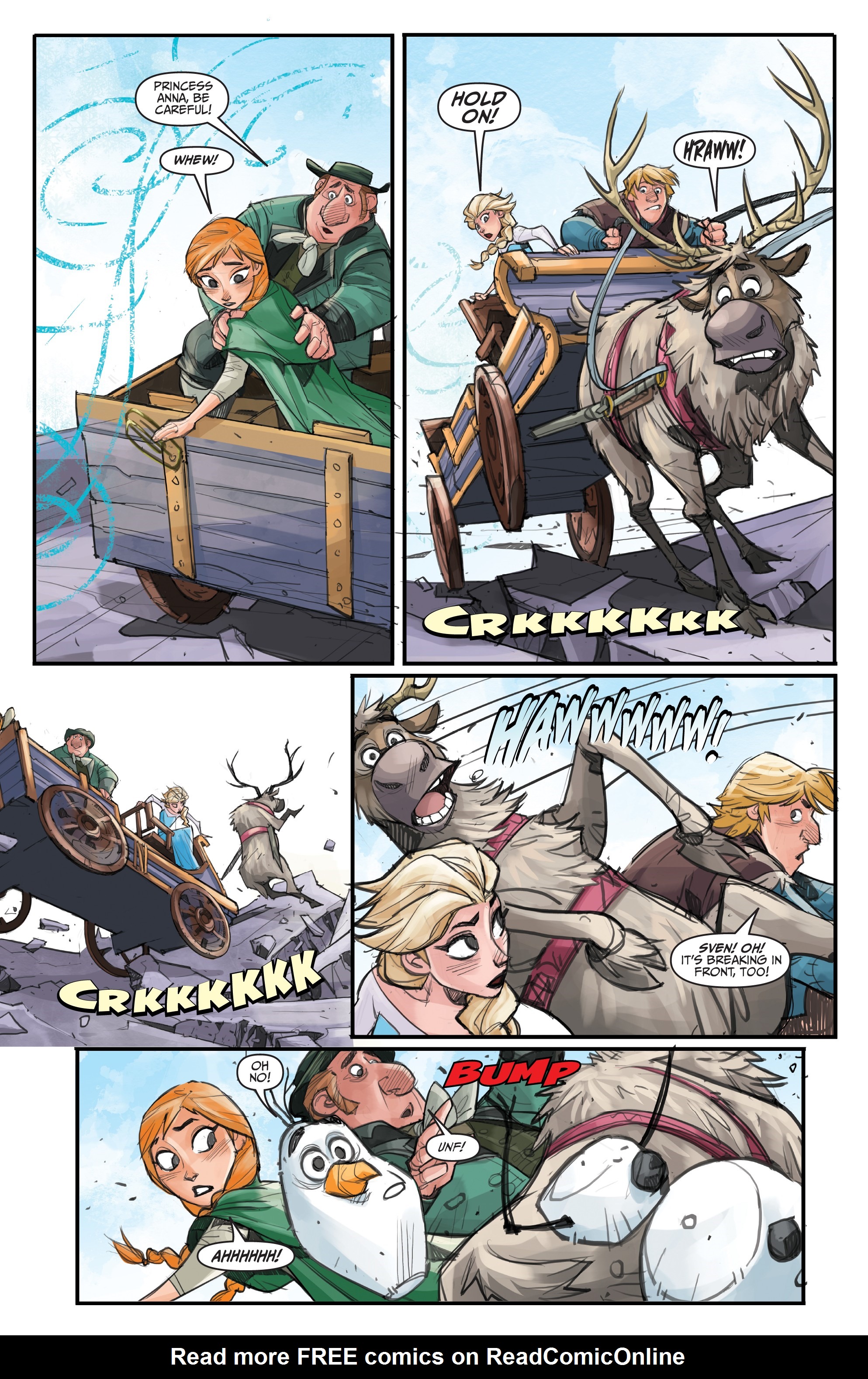 Read online Disney Frozen: Reunion Road comic -  Issue #1 - 16