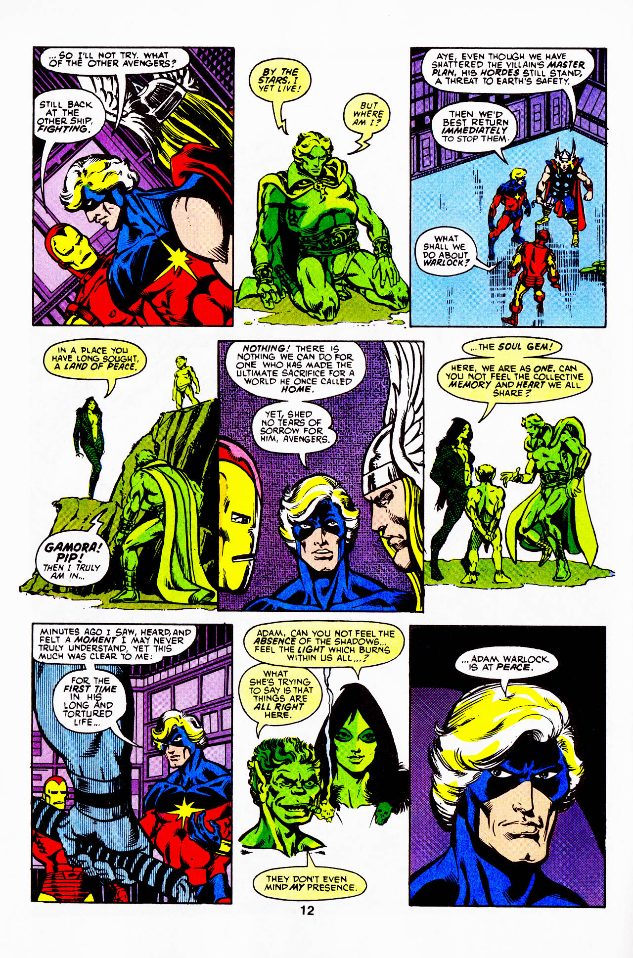 Read online Warlock (1992) comic -  Issue #6 - 14