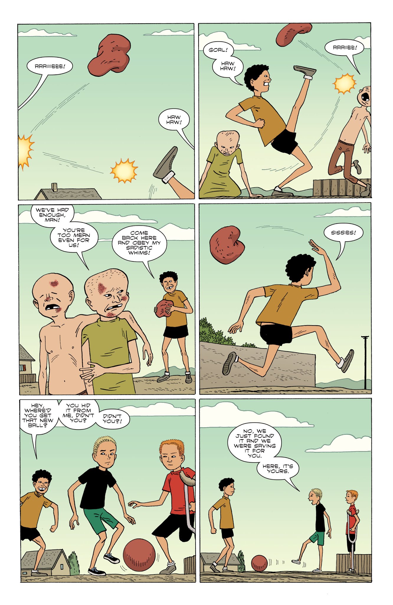 Read online Strange Sports Stories comic -  Issue #1 - 6