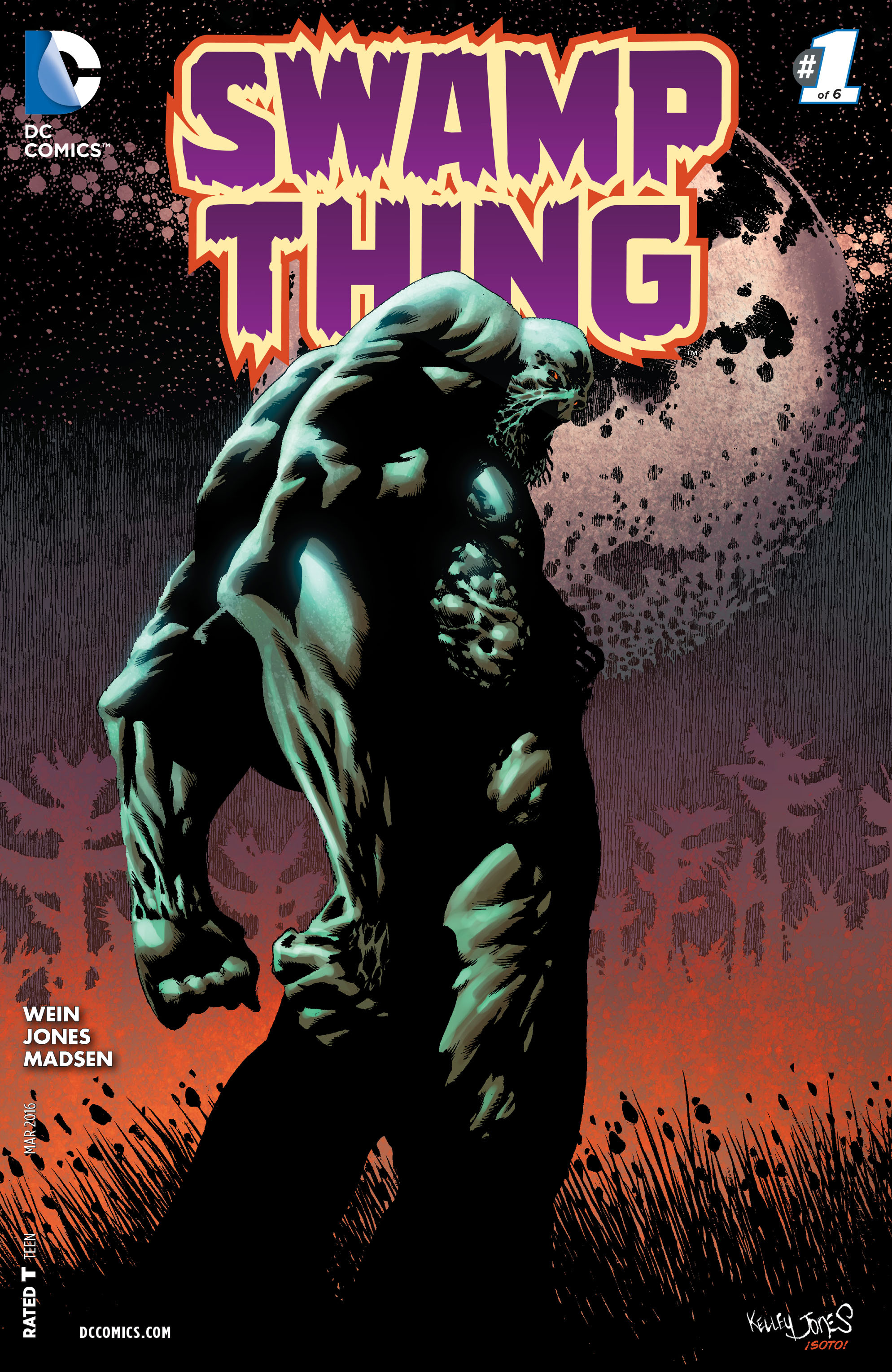 Read online Swamp Thing (2016) comic -  Issue #1 - 1