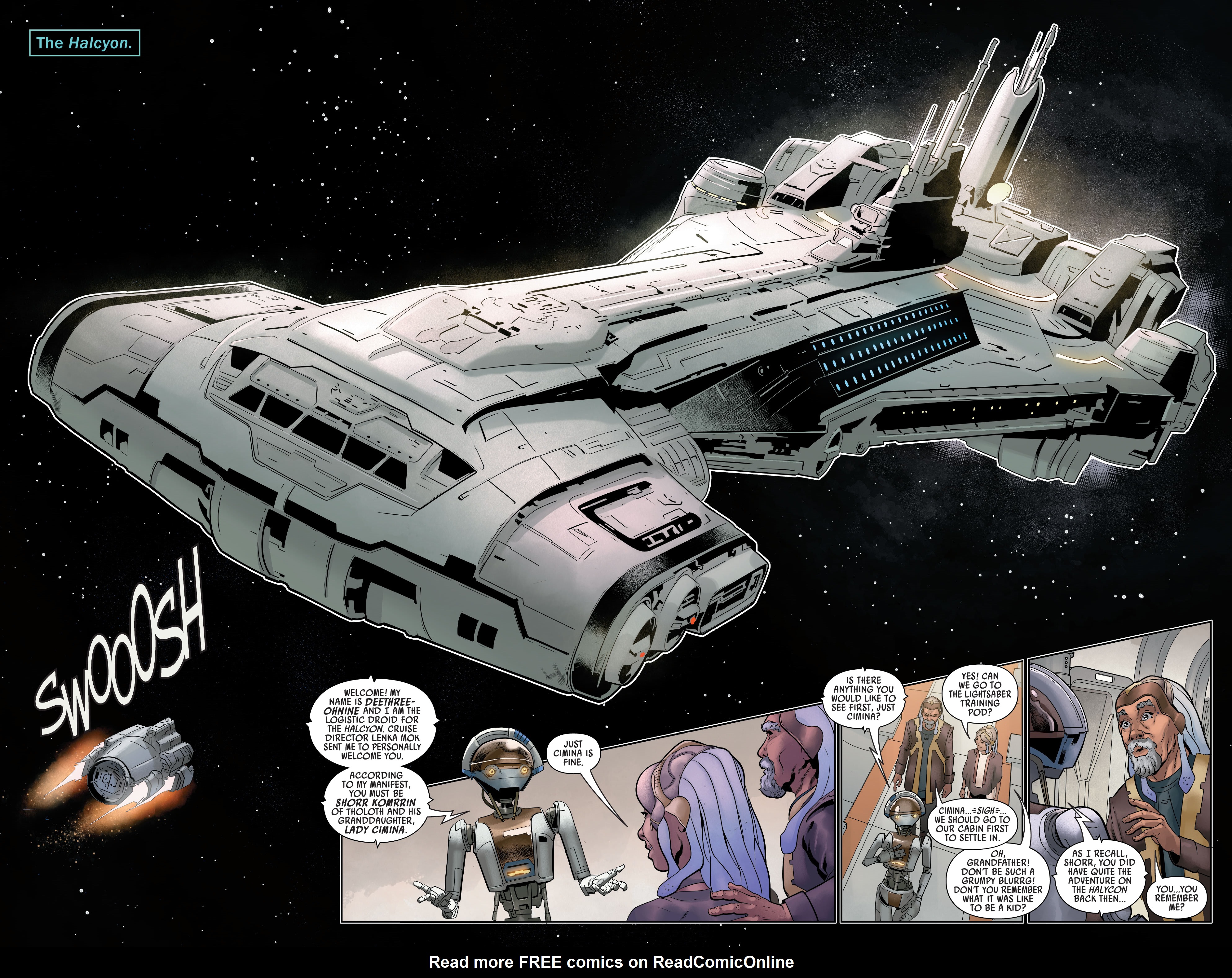 Read online Star Wars: The Halcyon Legacy comic -  Issue #1 - 3
