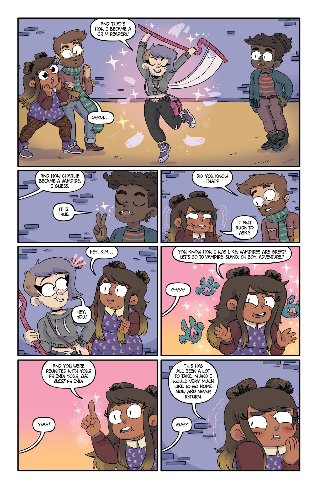 Read online Kim Reaper: Vampire Island comic -  Issue #2 - 19