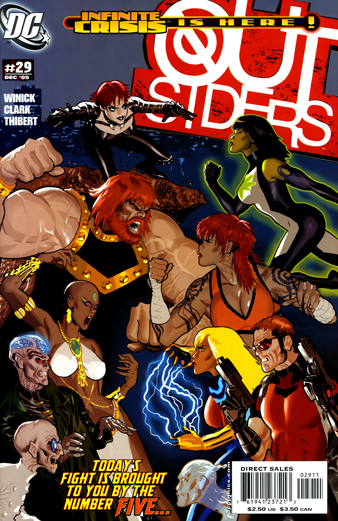 Read online Outsiders (2003) comic -  Issue #29 - 1