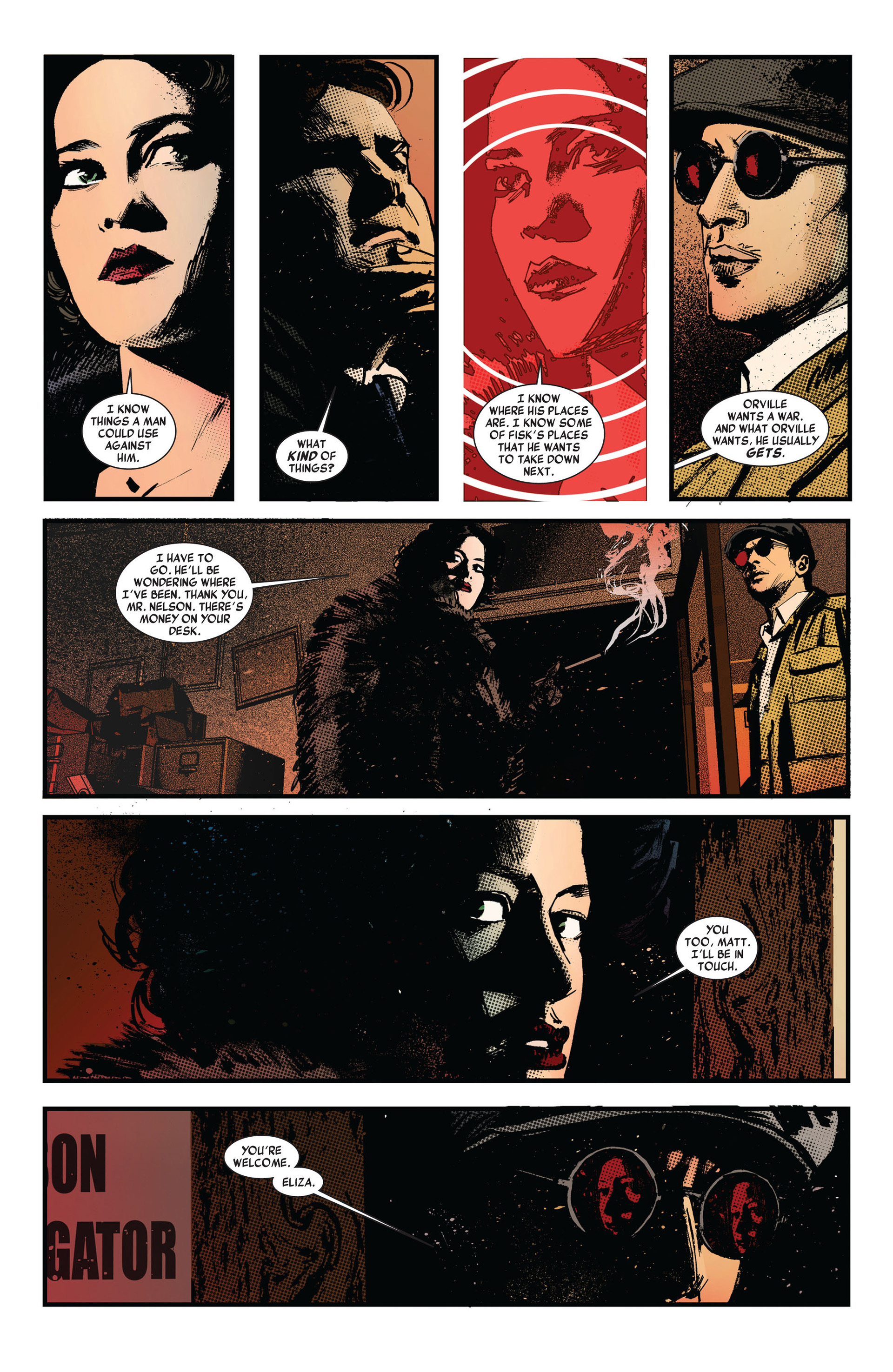 Read online Daredevil Noir comic -  Issue #1 - 12