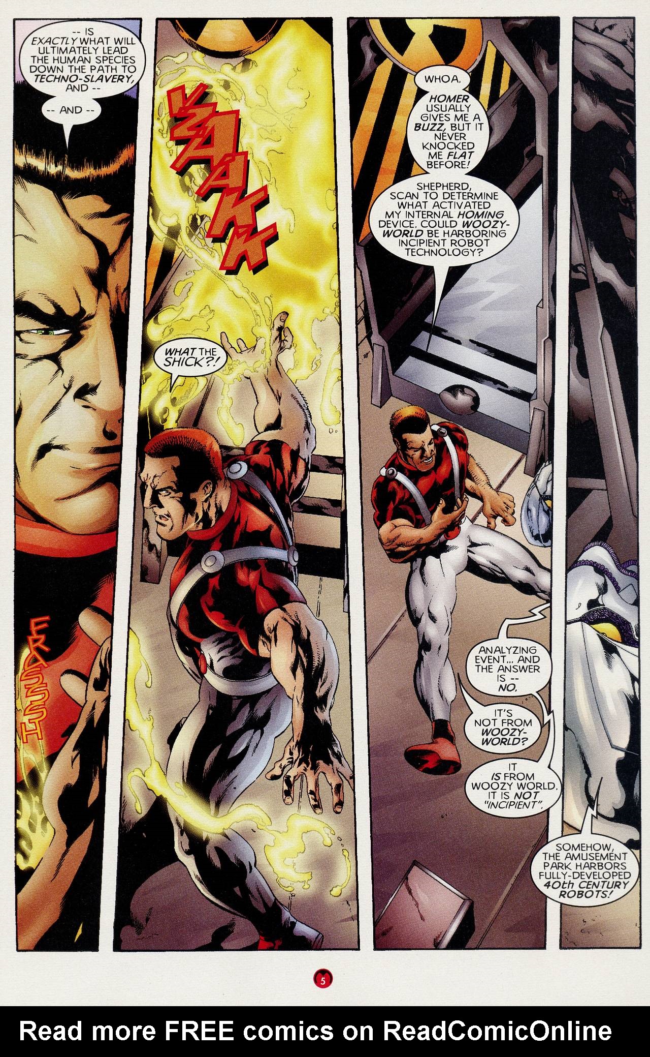 Read online Magnus Robot Fighter (1997) comic -  Issue #4 - 6