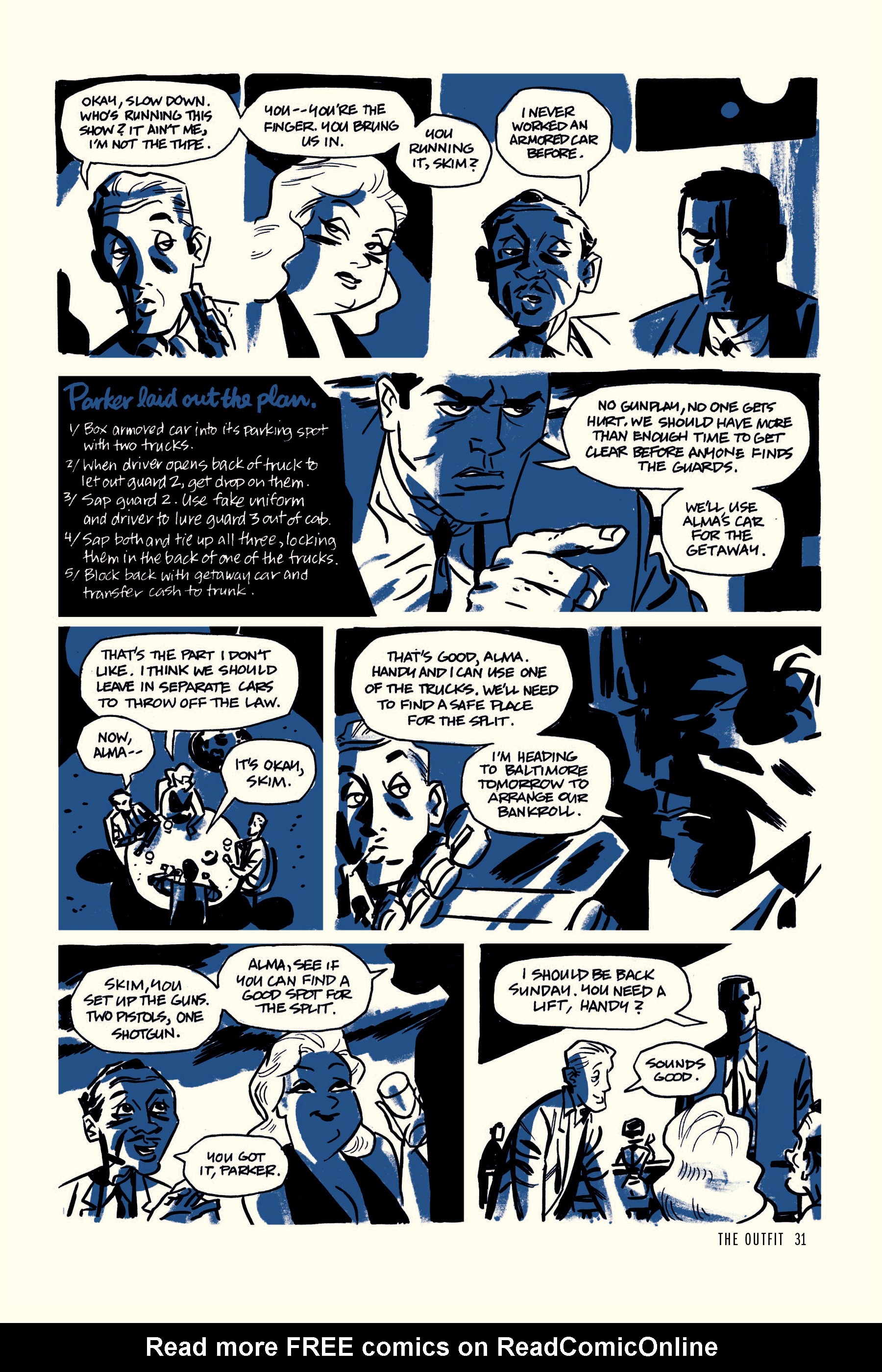 Read online Richard Stark's Parker comic -  Issue #2 - 30