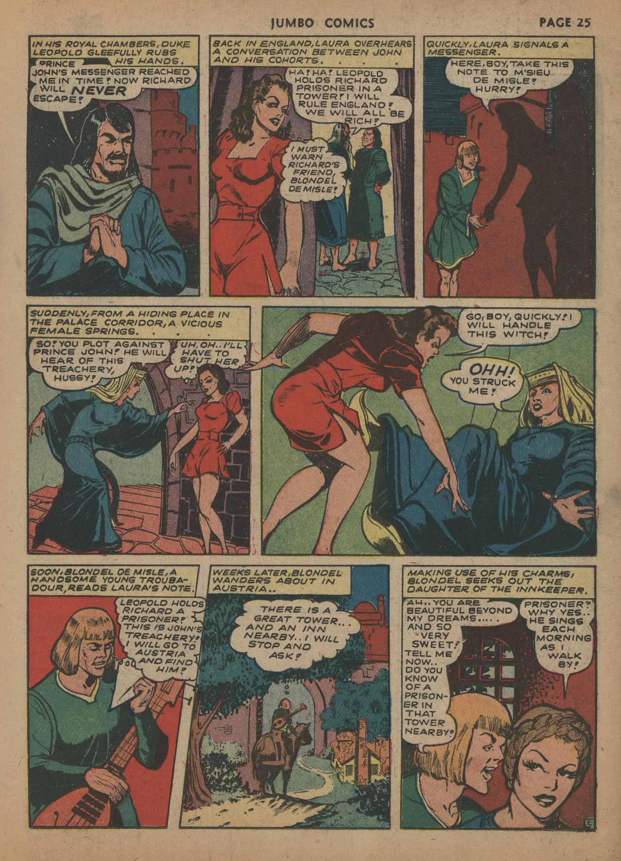 Read online Jumbo Comics comic -  Issue #47 - 27