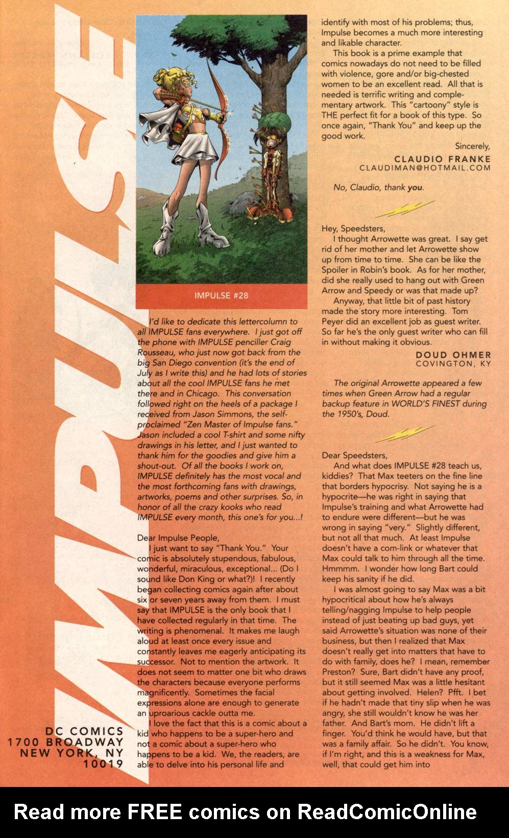 Read online Impulse (1995) comic -  Issue #32 - 25