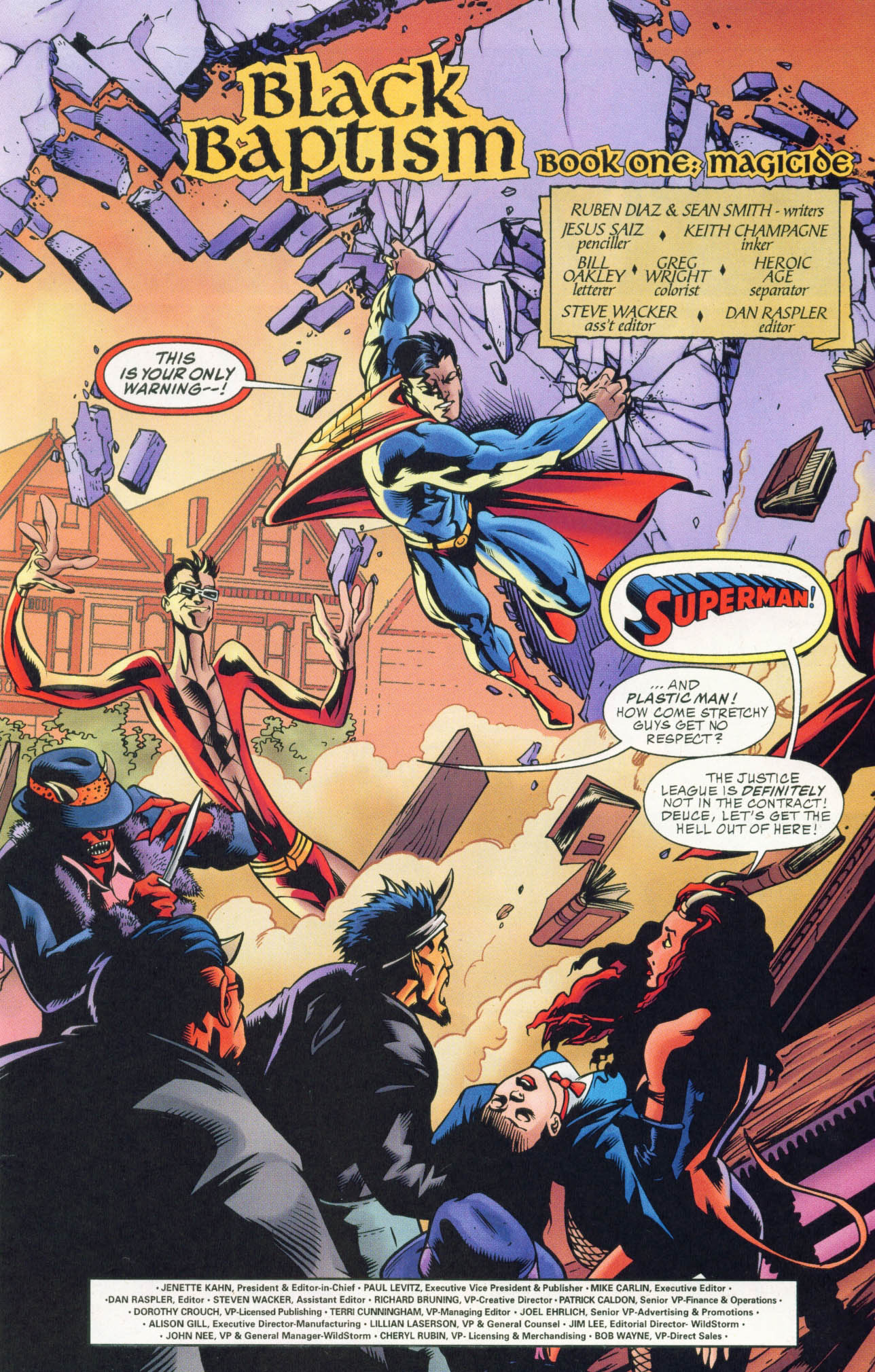 Read online JLA: Black Baptism comic -  Issue #1 - 5