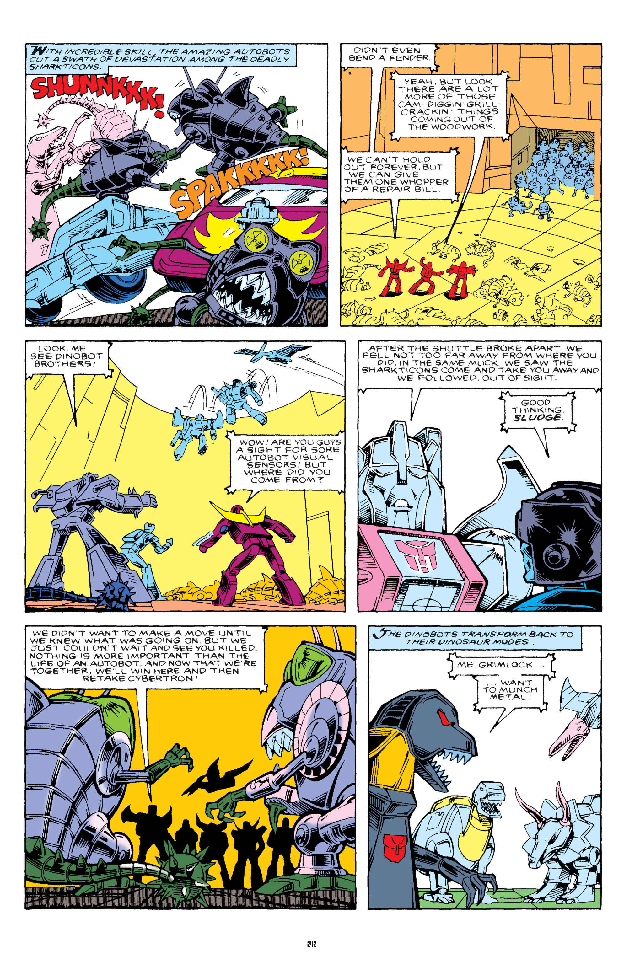 Read online The Transformers Classics comic -  Issue # TPB 7 - 241