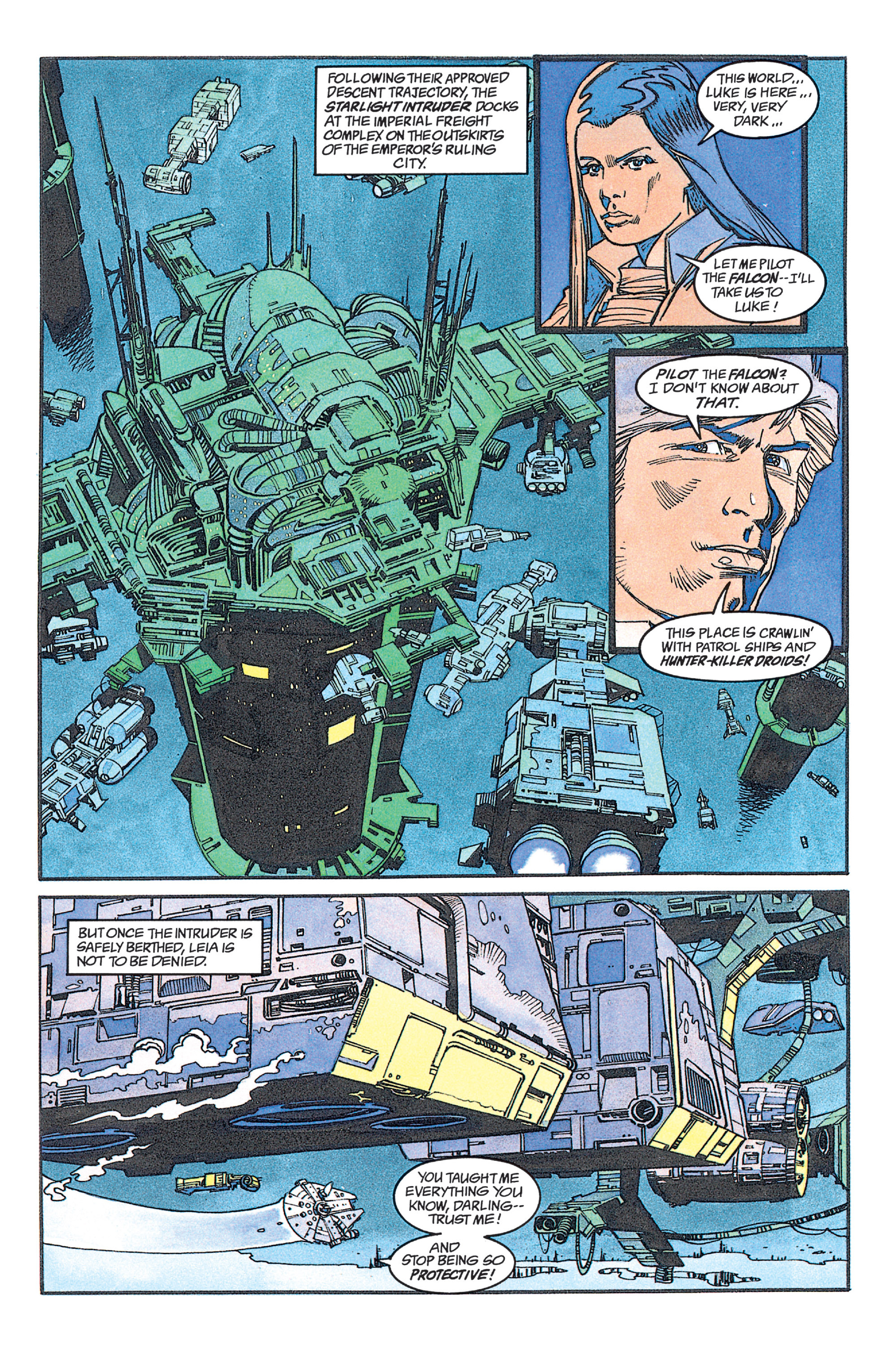 Read online Star Wars: Dark Empire Trilogy comic -  Issue # TPB (Part 1) - 95