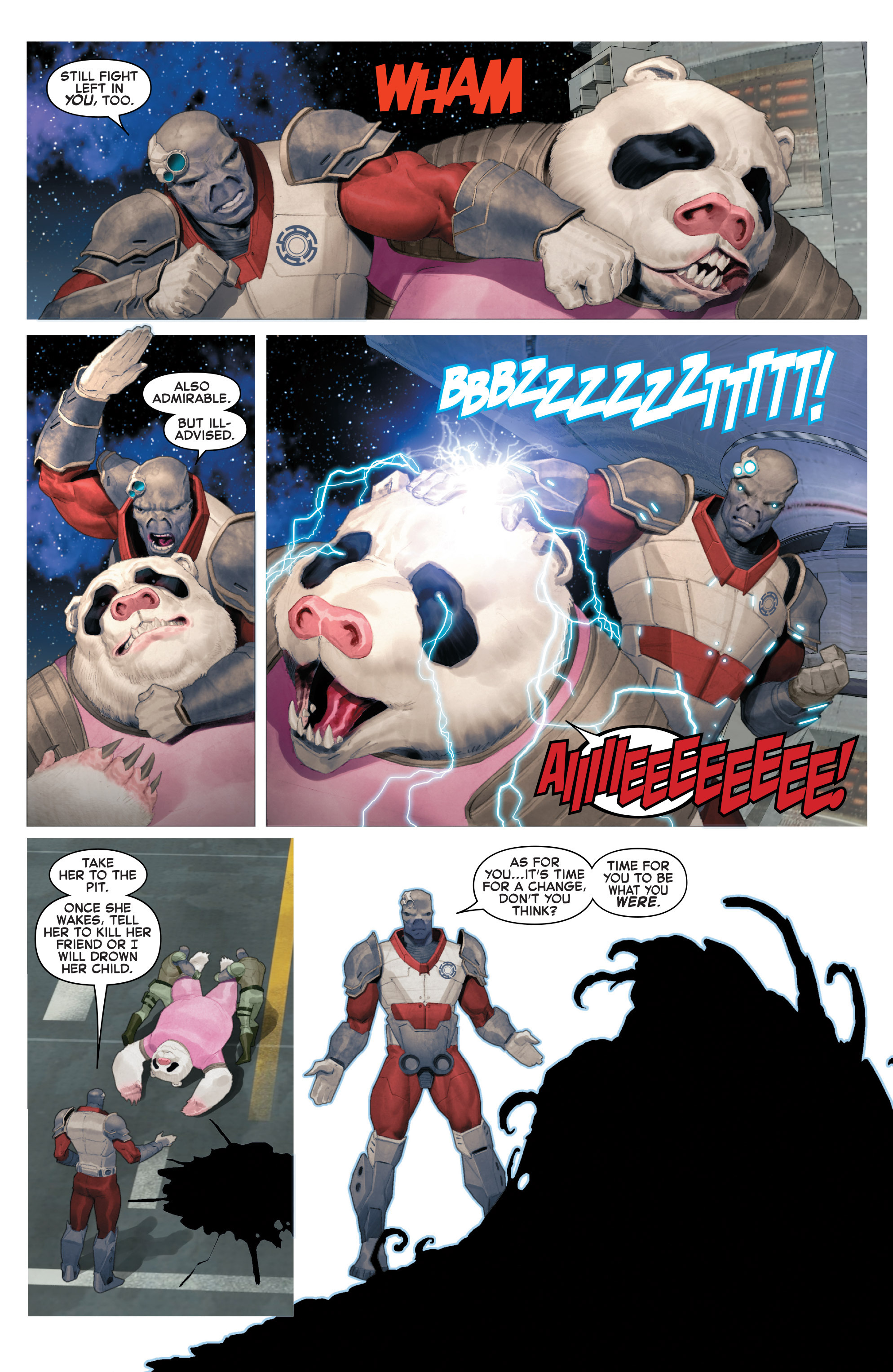 Read online Venom: Space Knight comic -  Issue #5 - 19