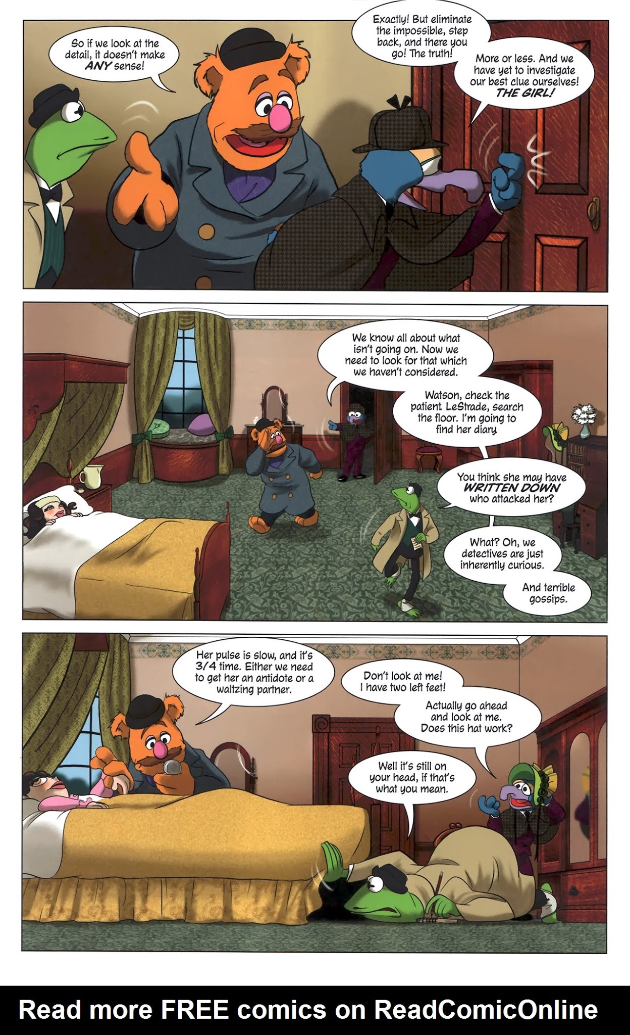 Read online Muppet Sherlock Holmes comic -  Issue #1 - 19