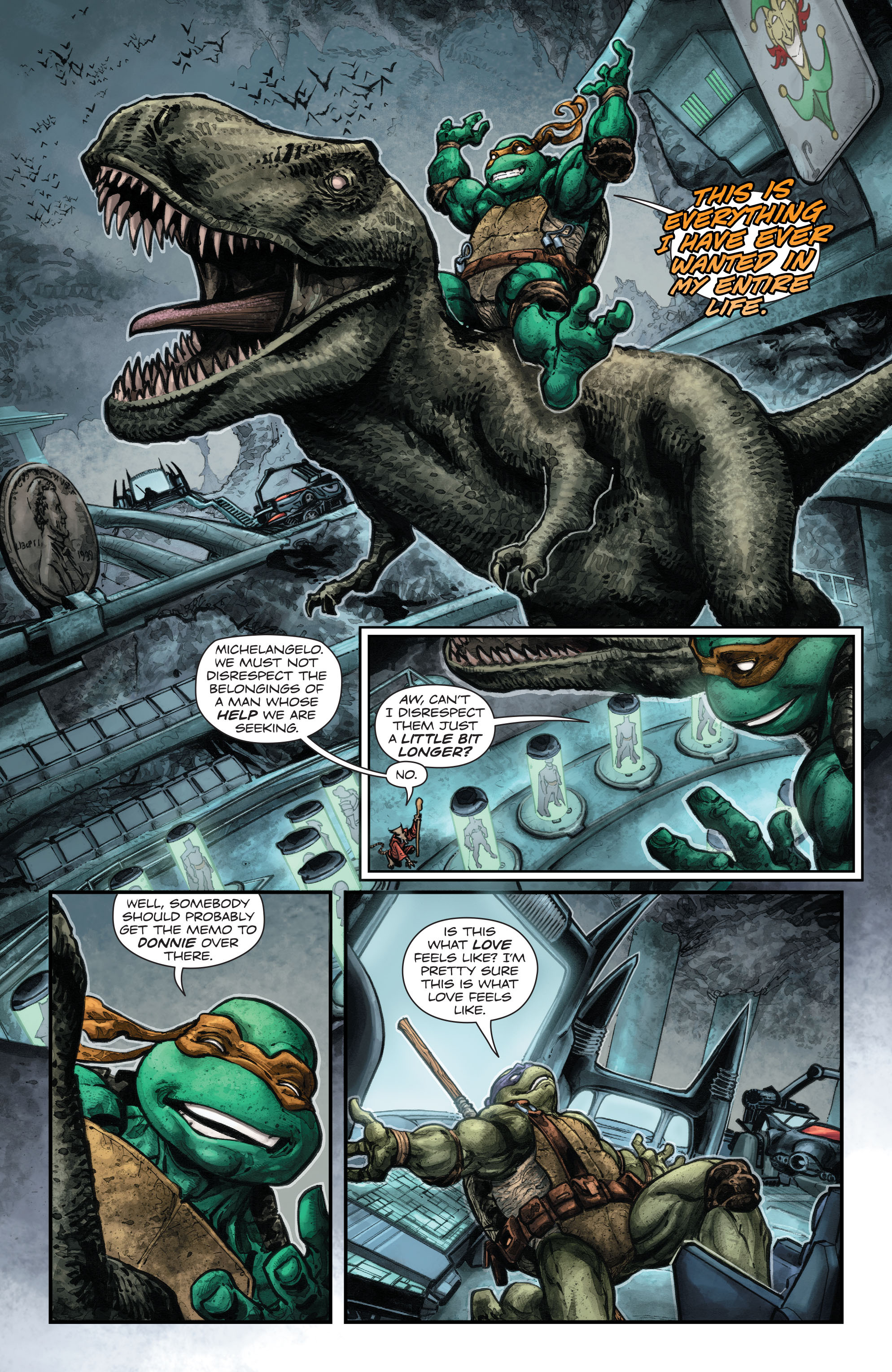 Read online Batman/Teenage Mutant Ninja Turtles comic -  Issue #3 - 11