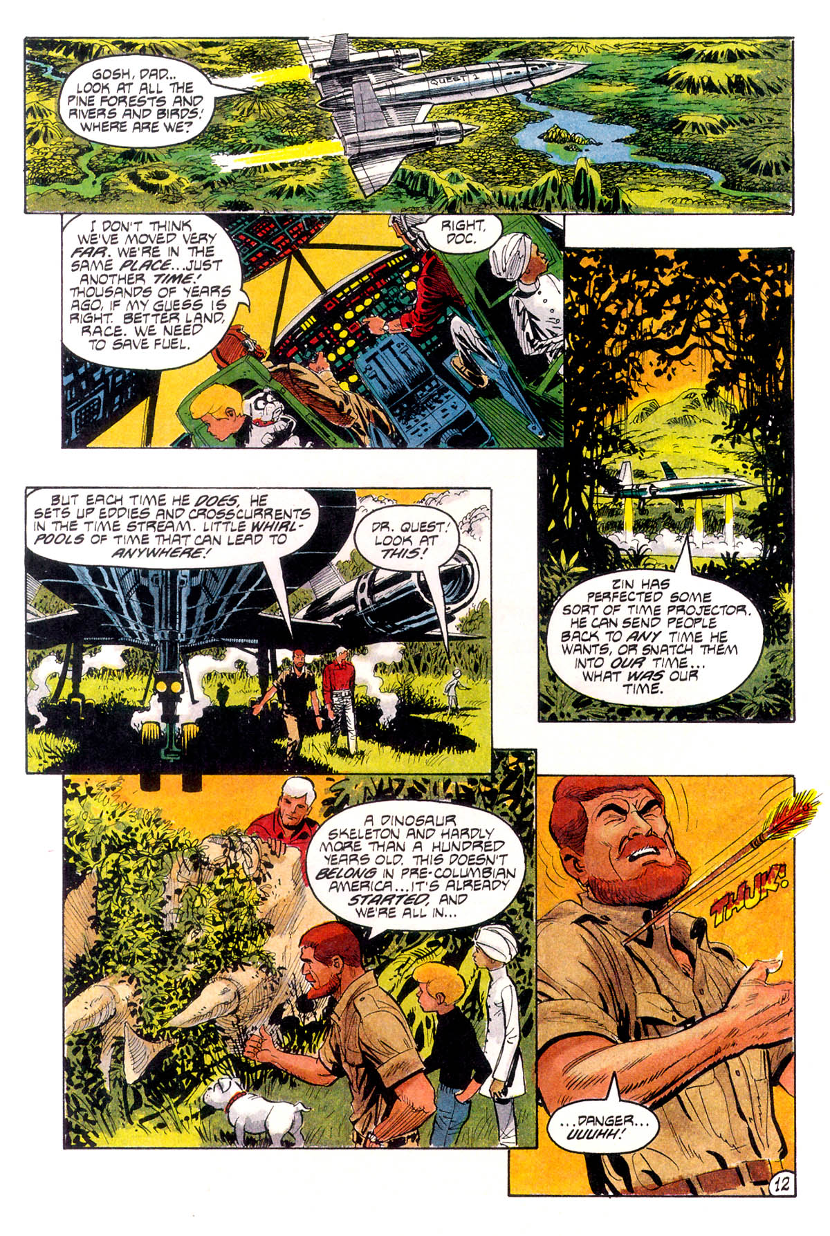 Read online Jonny Quest comic -  Issue #7 - 15