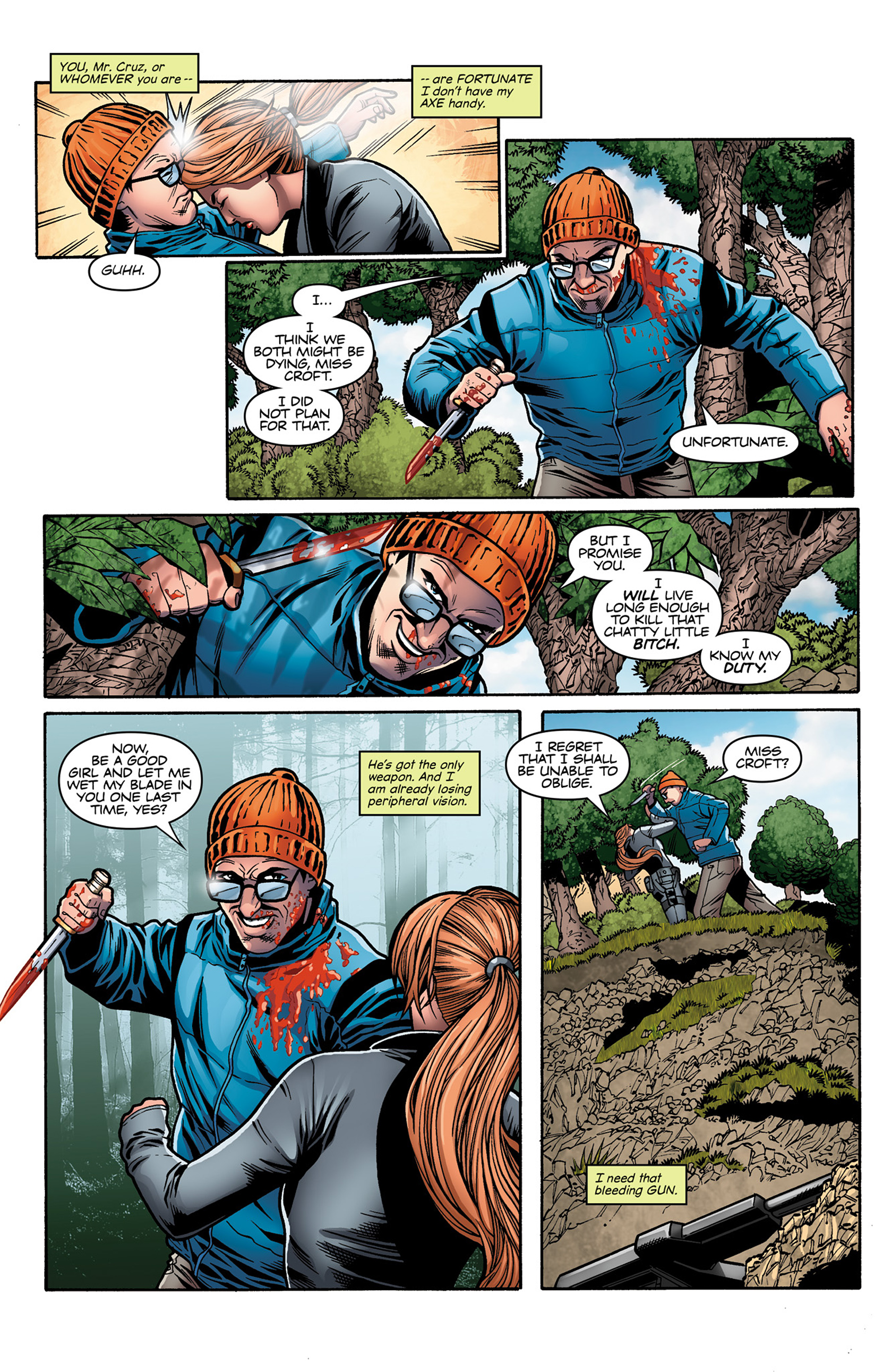 Read online Tomb Raider (2014) comic -  Issue #9 - 11