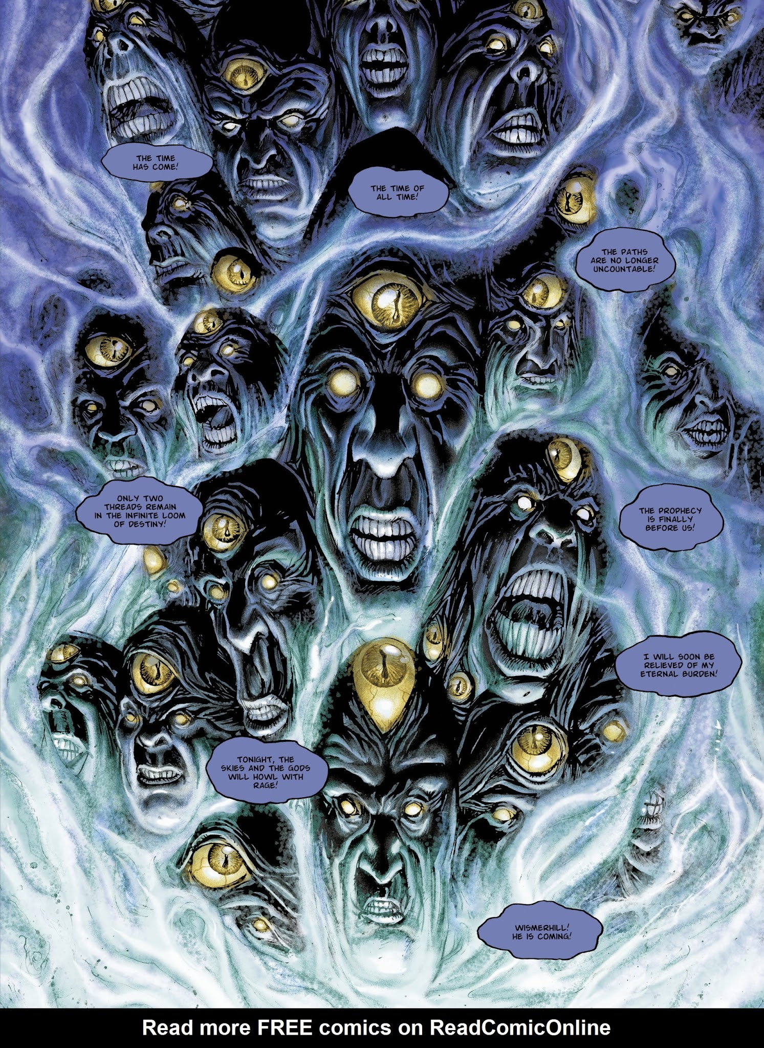 Read online The Black Moon Chronicles comic -  Issue #13 - 21