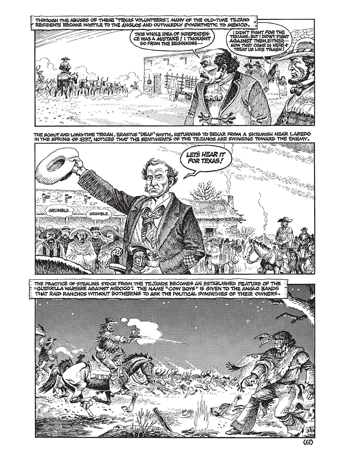 Jack Jackson's American History: Los Tejanos and Lost Cause issue TPB (Part 1) - Page 64