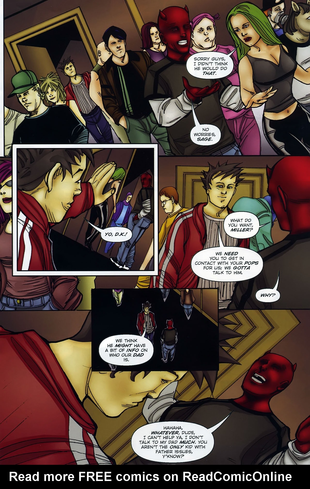 Read online Necessary Evil comic -  Issue #7 - 12