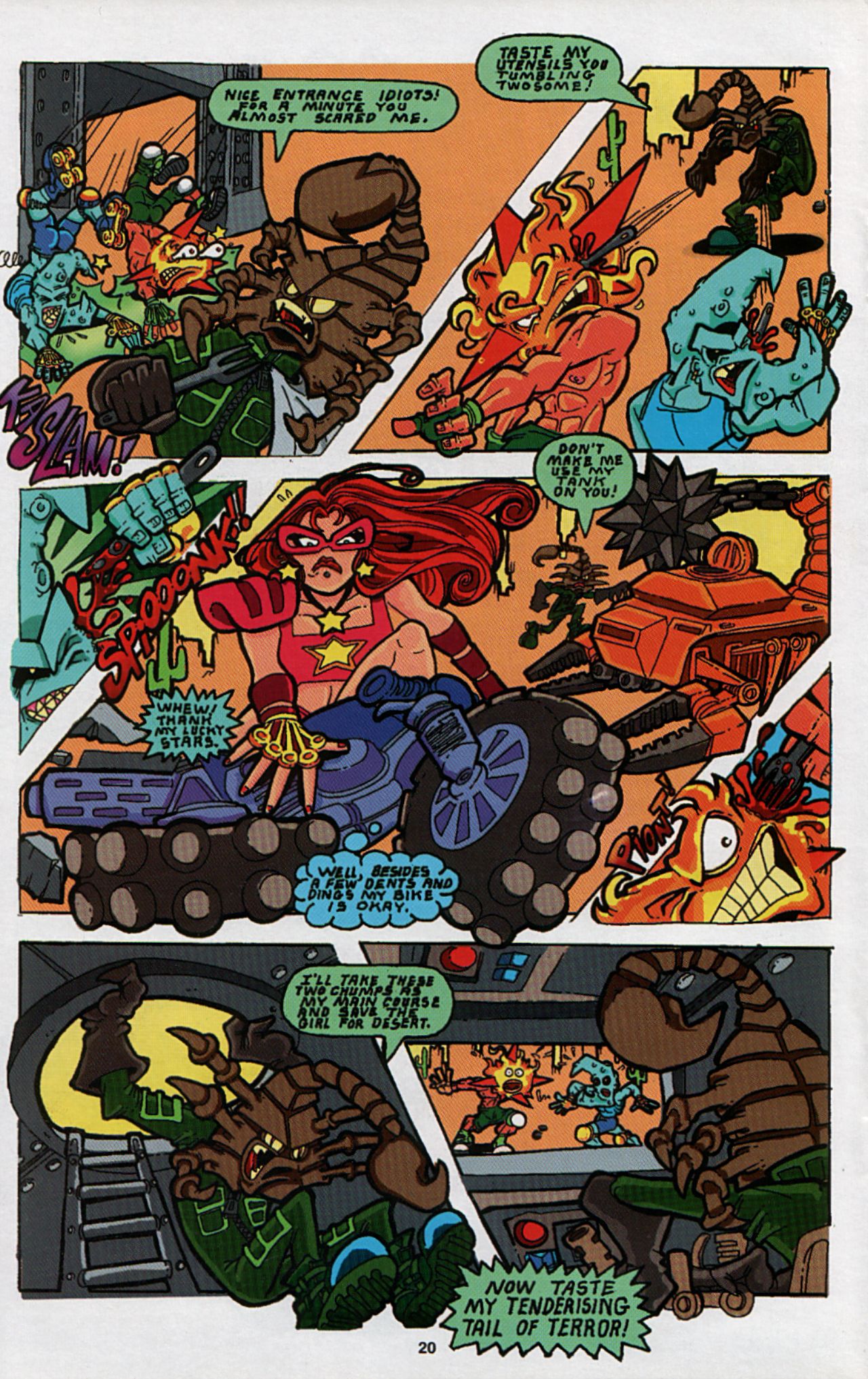 Read online Slavepit Funnies Featuring Gwar comic -  Issue #5 - 22
