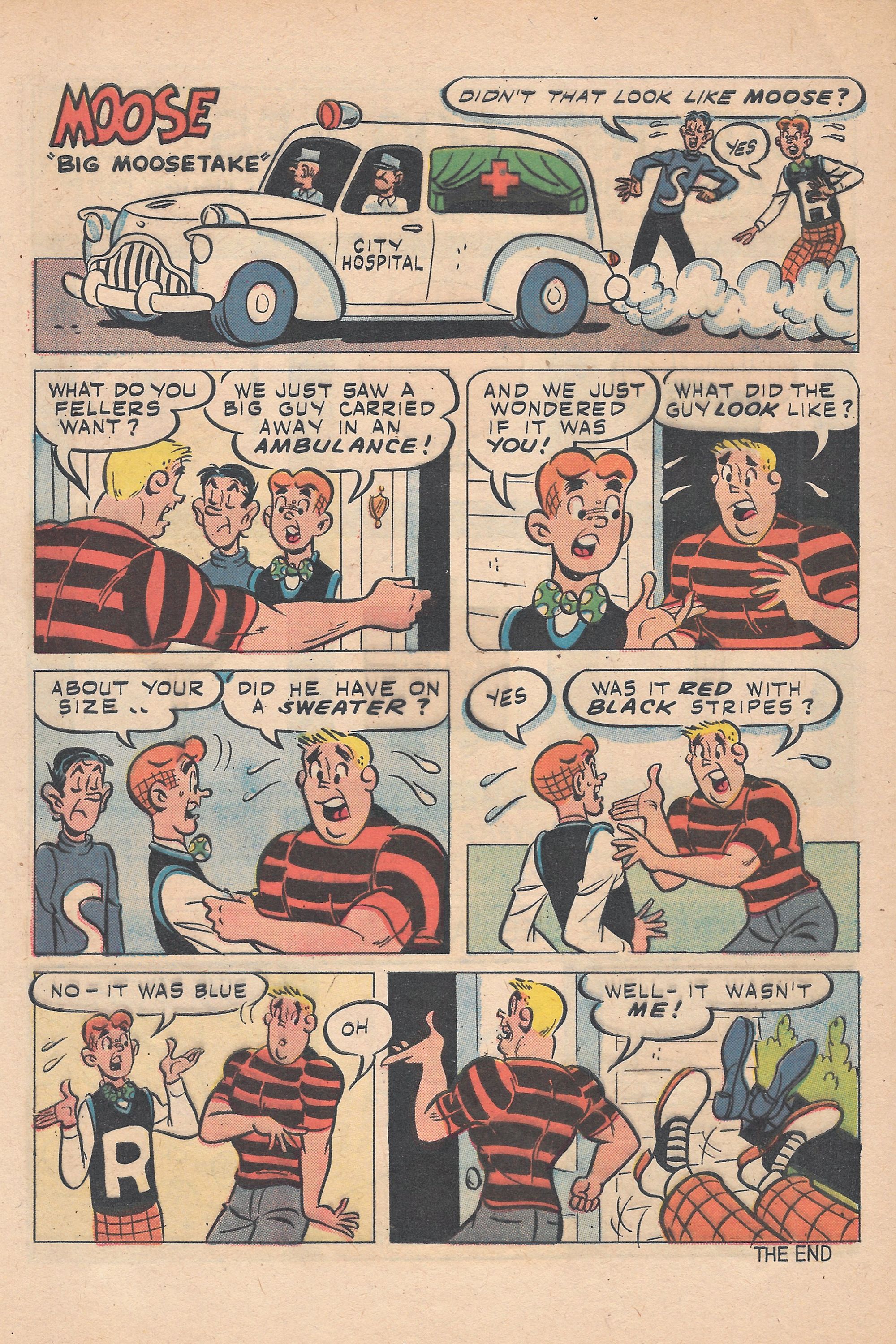 Read online Archie's Joke Book Magazine comic -  Issue #34 - 32