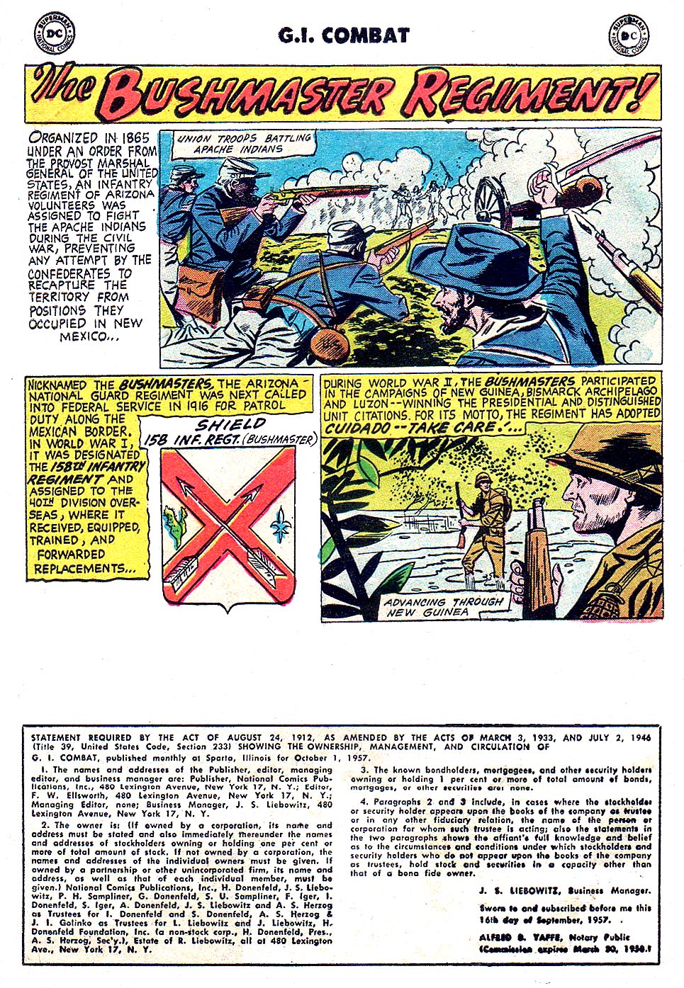 Read online G.I. Combat (1952) comic -  Issue #57 - 10