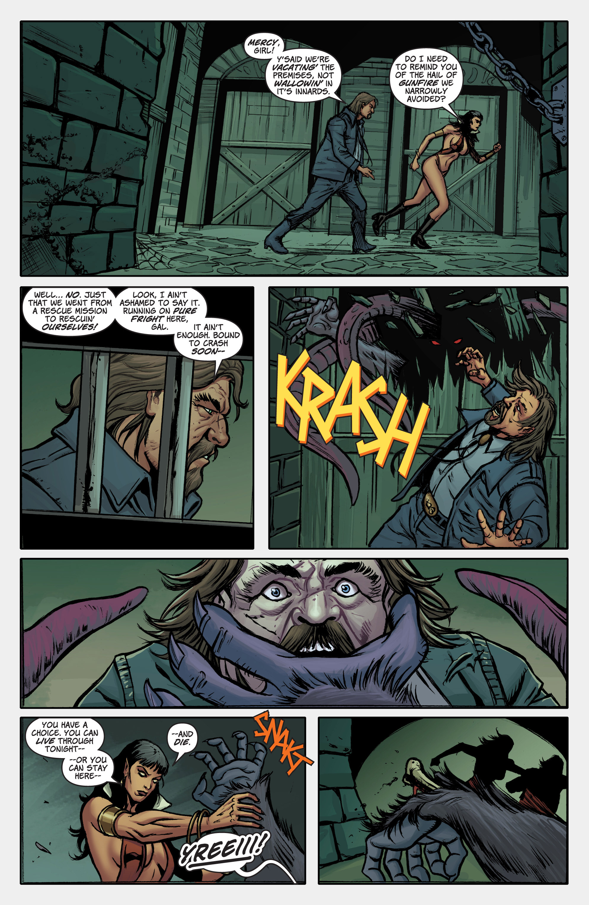 Read online Vampirella: The Red Room comic -  Issue #3 - 7