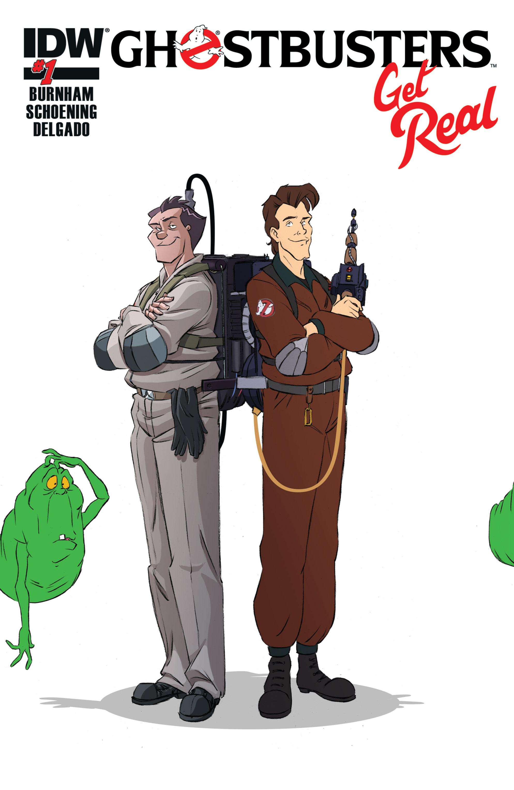 Read online Ghostbusters: Get Real comic -  Issue #1 - 1