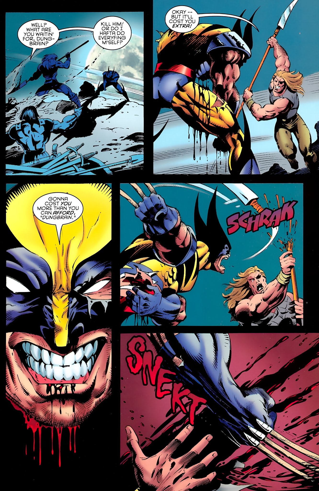 Read online Wolverine: Knight of Terra comic -  Issue # Full - 19