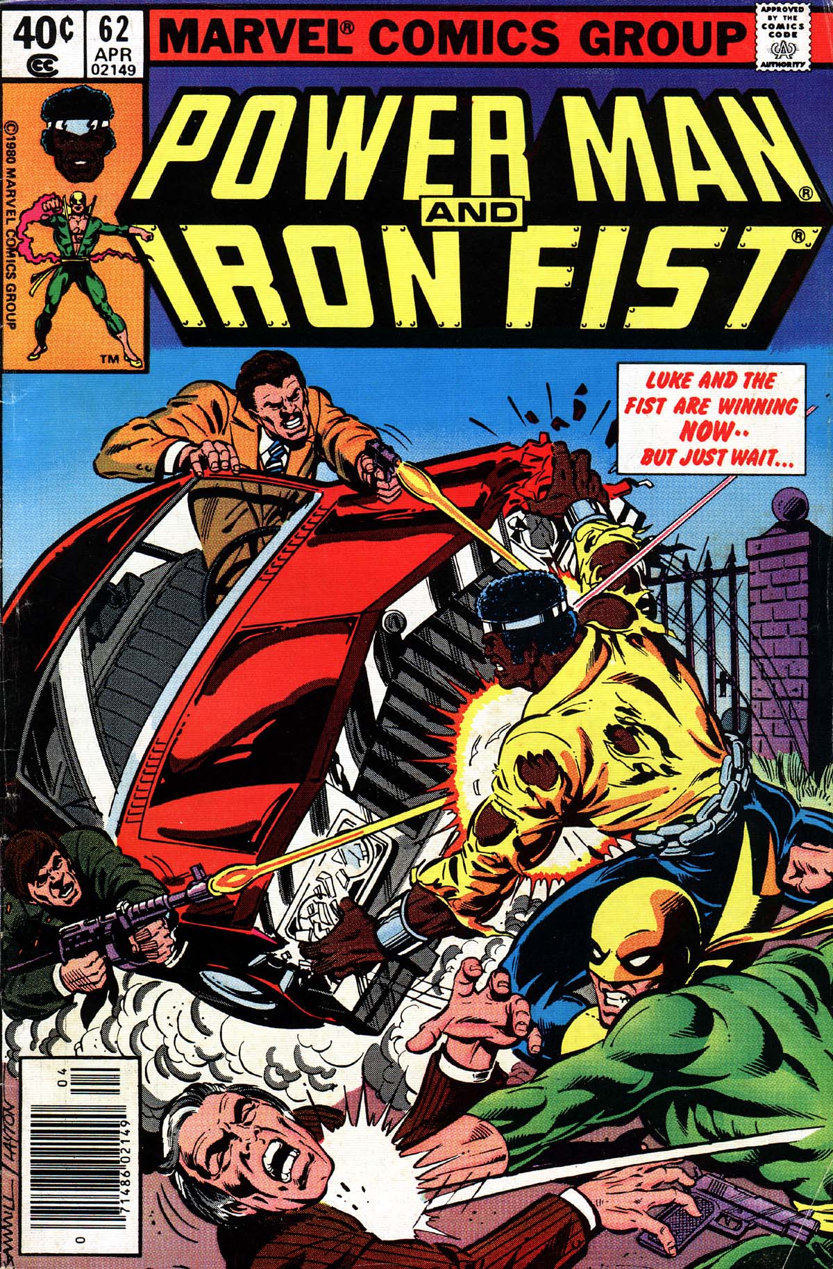 Read online Power Man and Iron Fist (1978) comic -  Issue #62 - 1