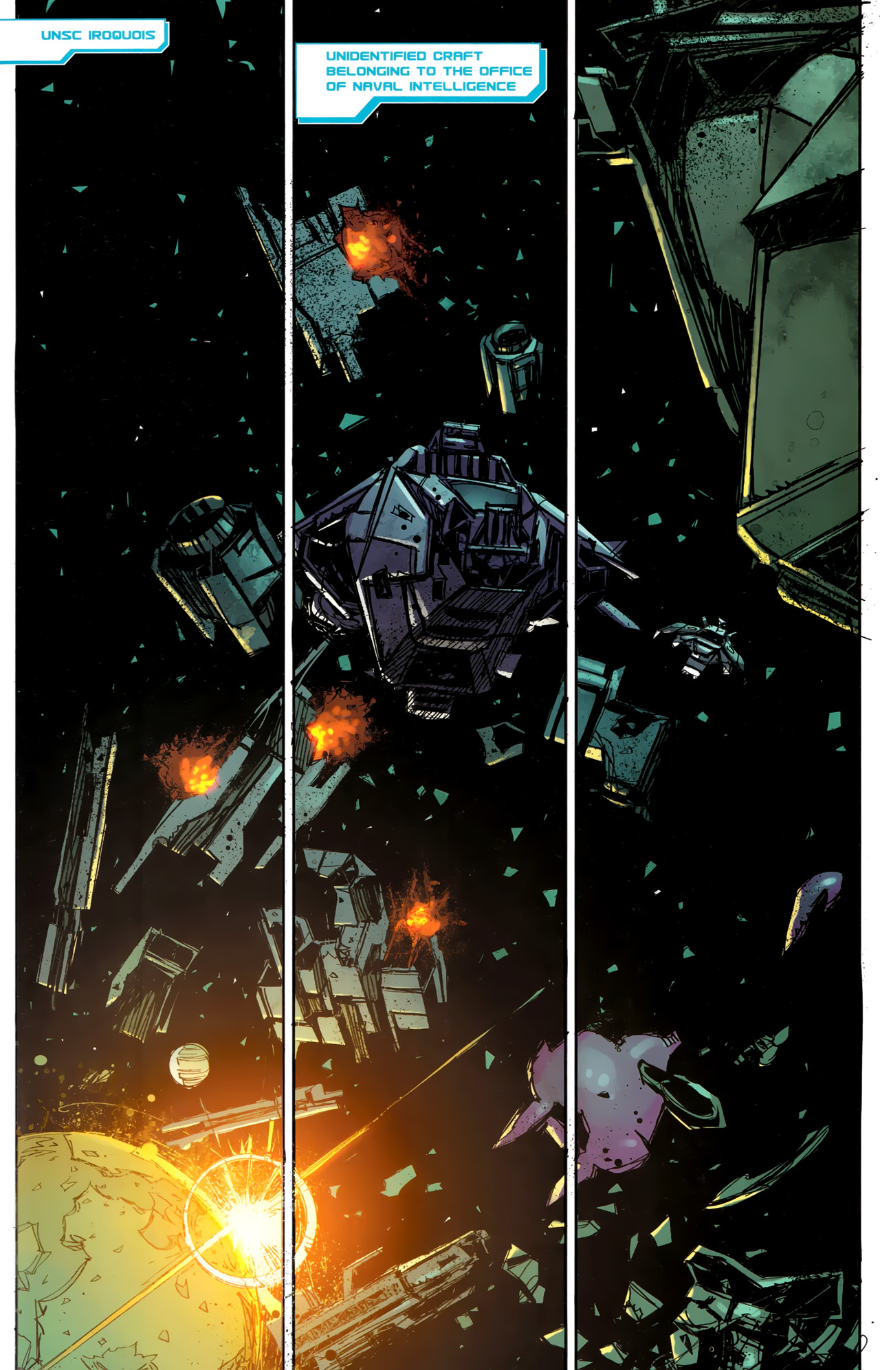 Read online Halo: Fall Of Reach - Covenant comic -  Issue #4 - 17