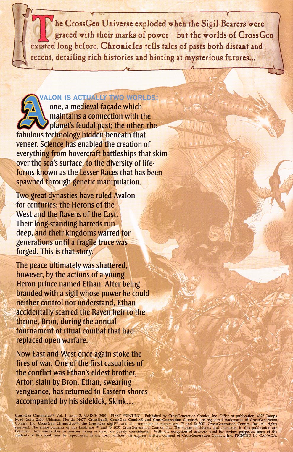 Read online CrossGen Chronicles comic -  Issue #2 - 2