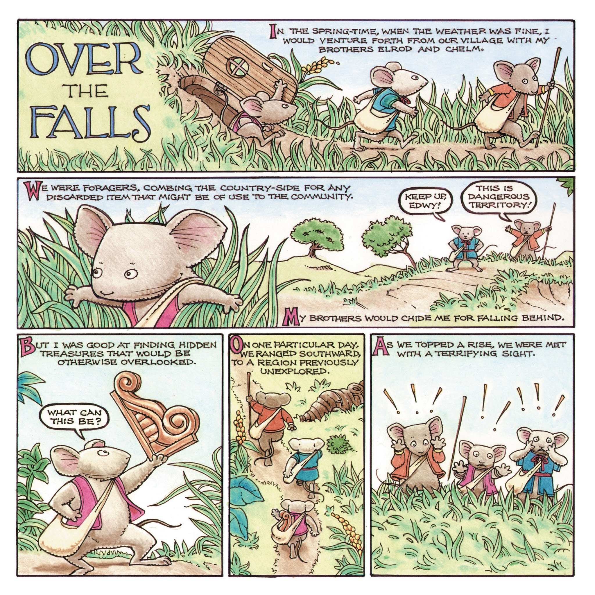 Read online Mouse Guard: Legends of the Guard Volume Two comic -  Issue # TPB - 46