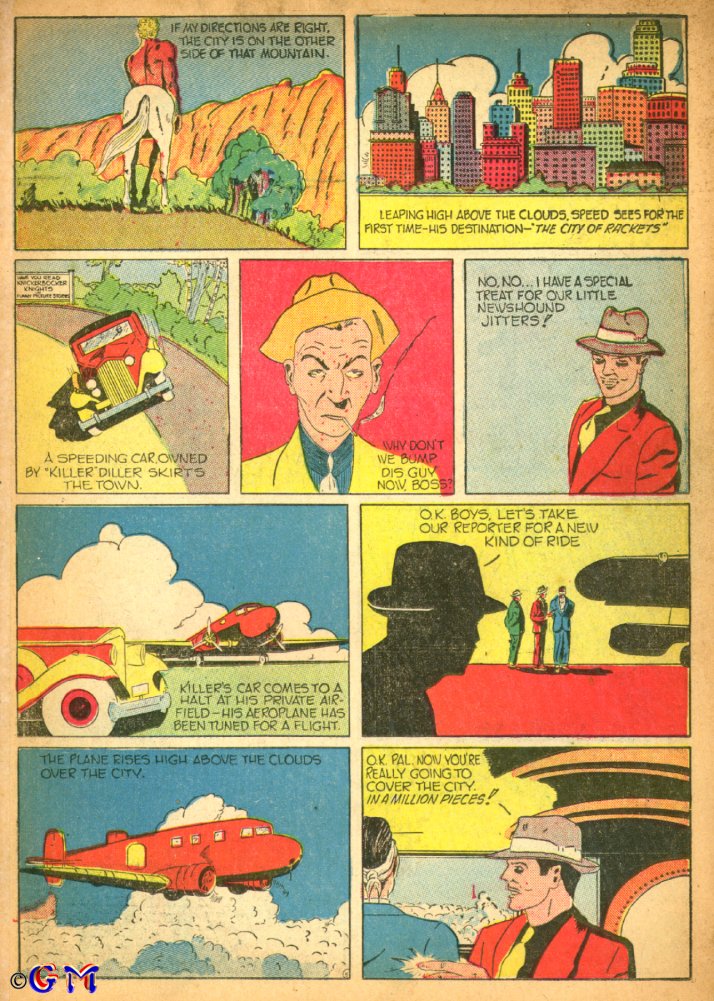 Read online Amazing Mystery Funnies comic -  Issue #12 - 8