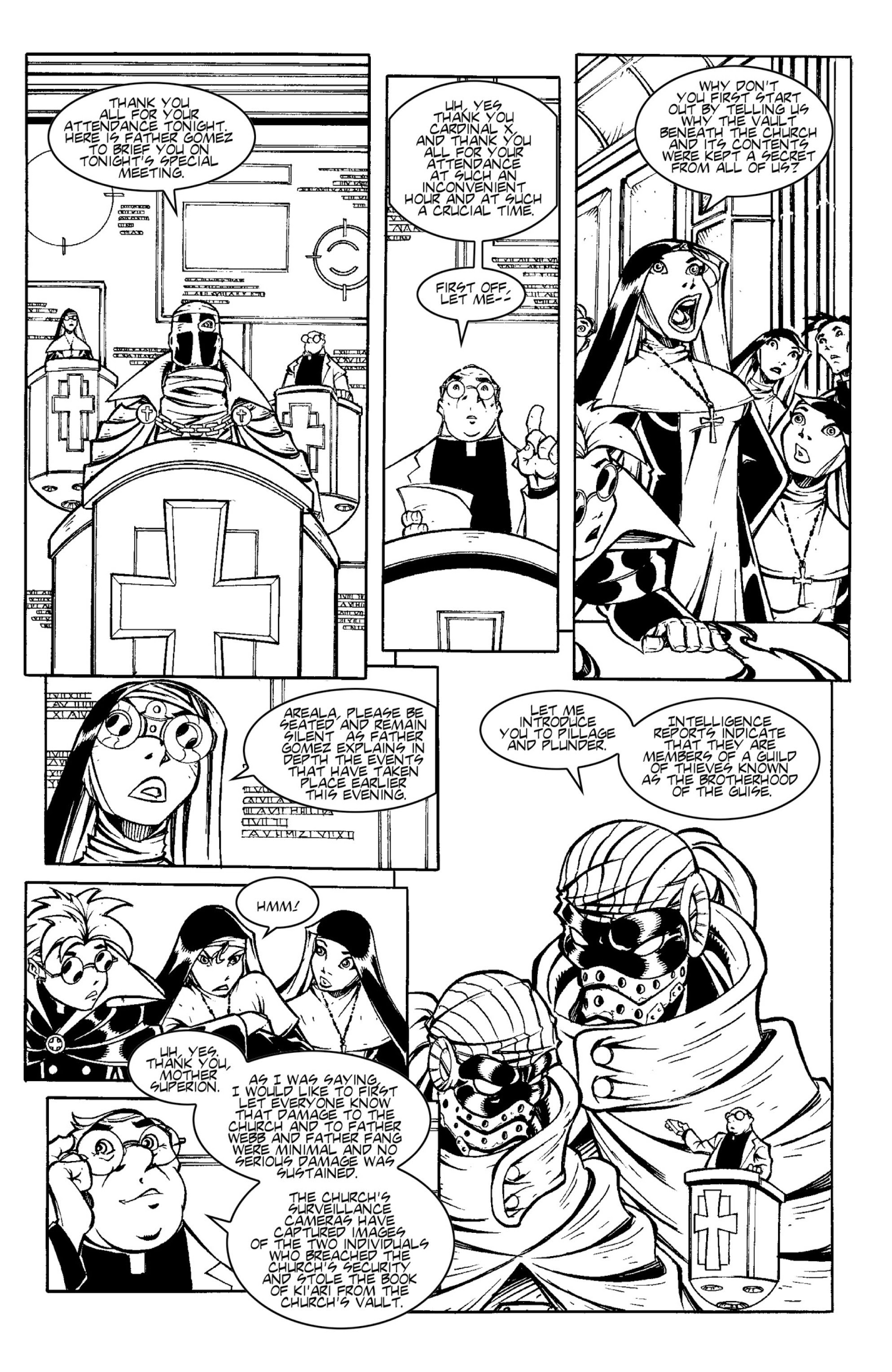 Read online Warrior Nun Areala: Armor of God comic -  Issue # TPB - 22
