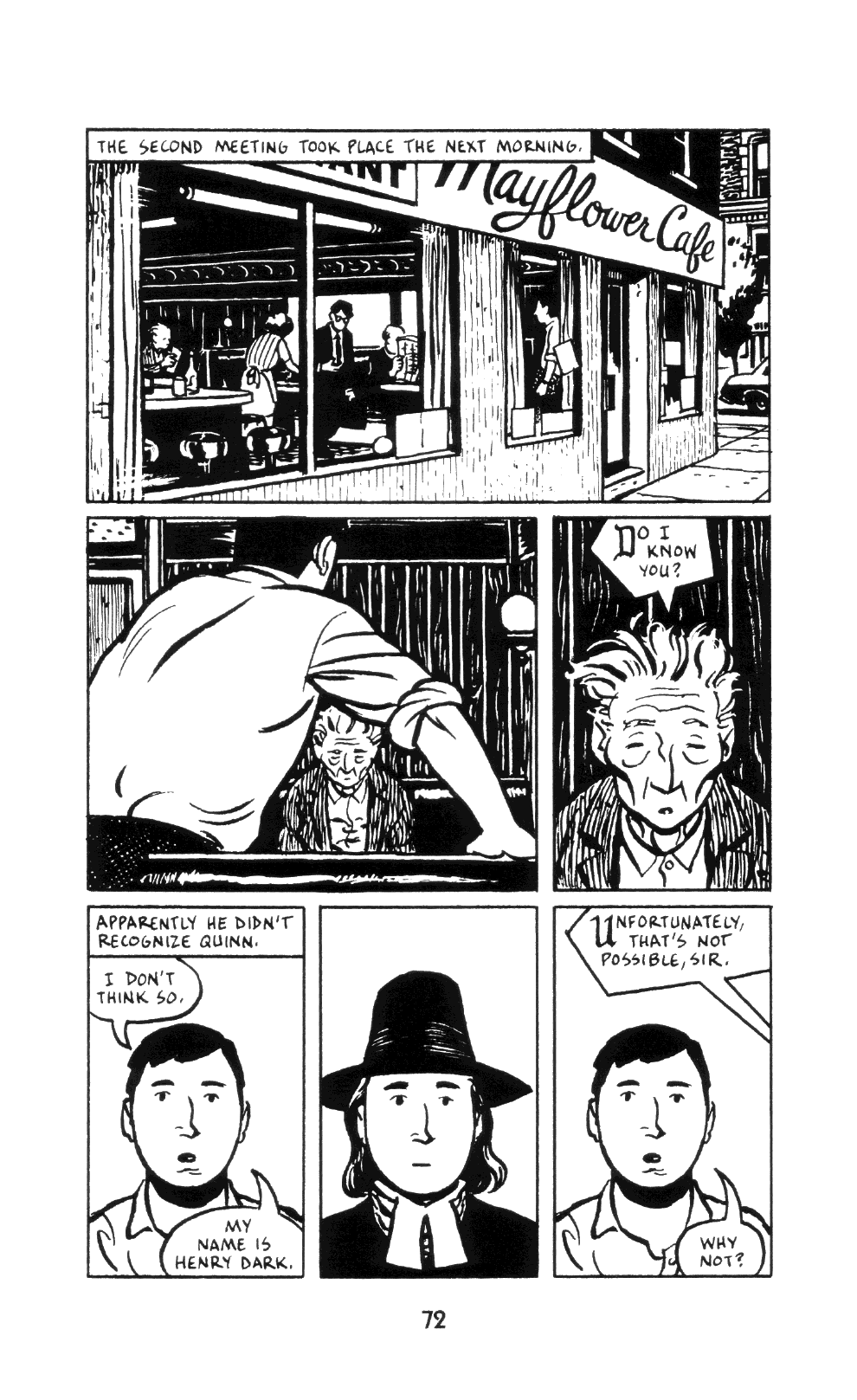 Read online Neon Lit: Paul Auster's City of Glass comic -  Issue # TPB (Part 1) - 78